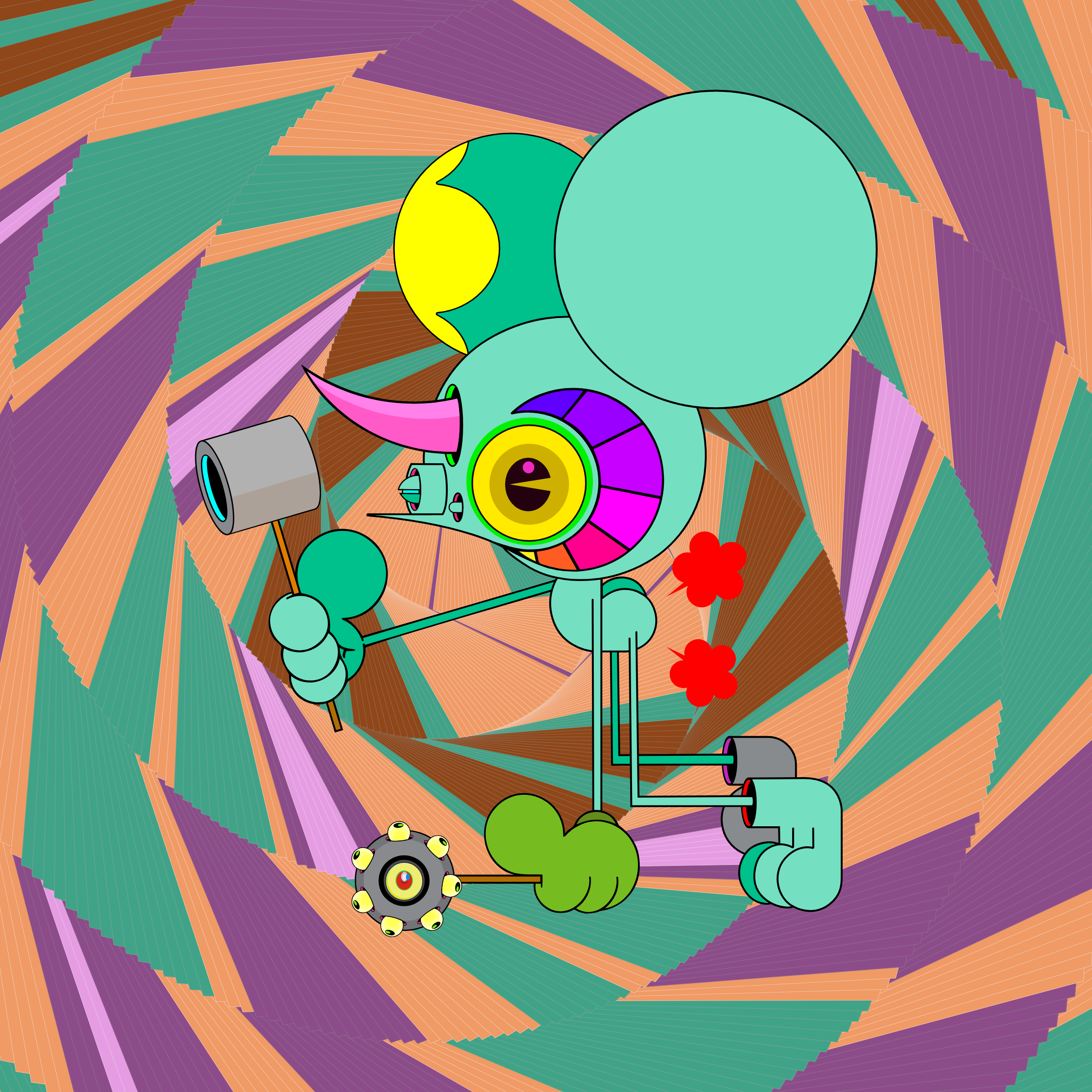 Neogen Space Monkeys #349