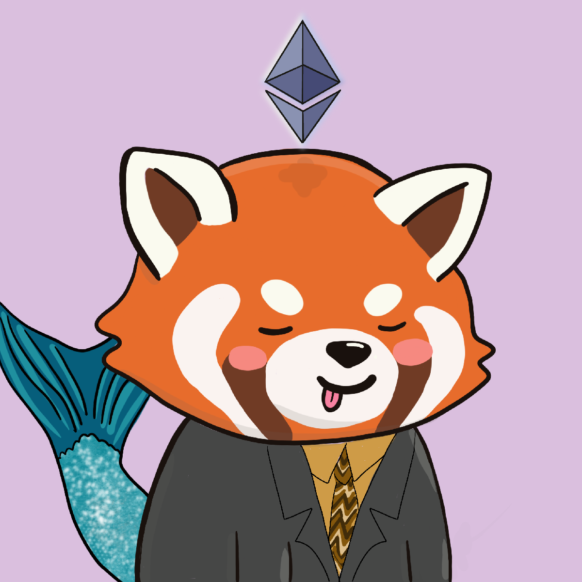 Okay Red Panda #6669