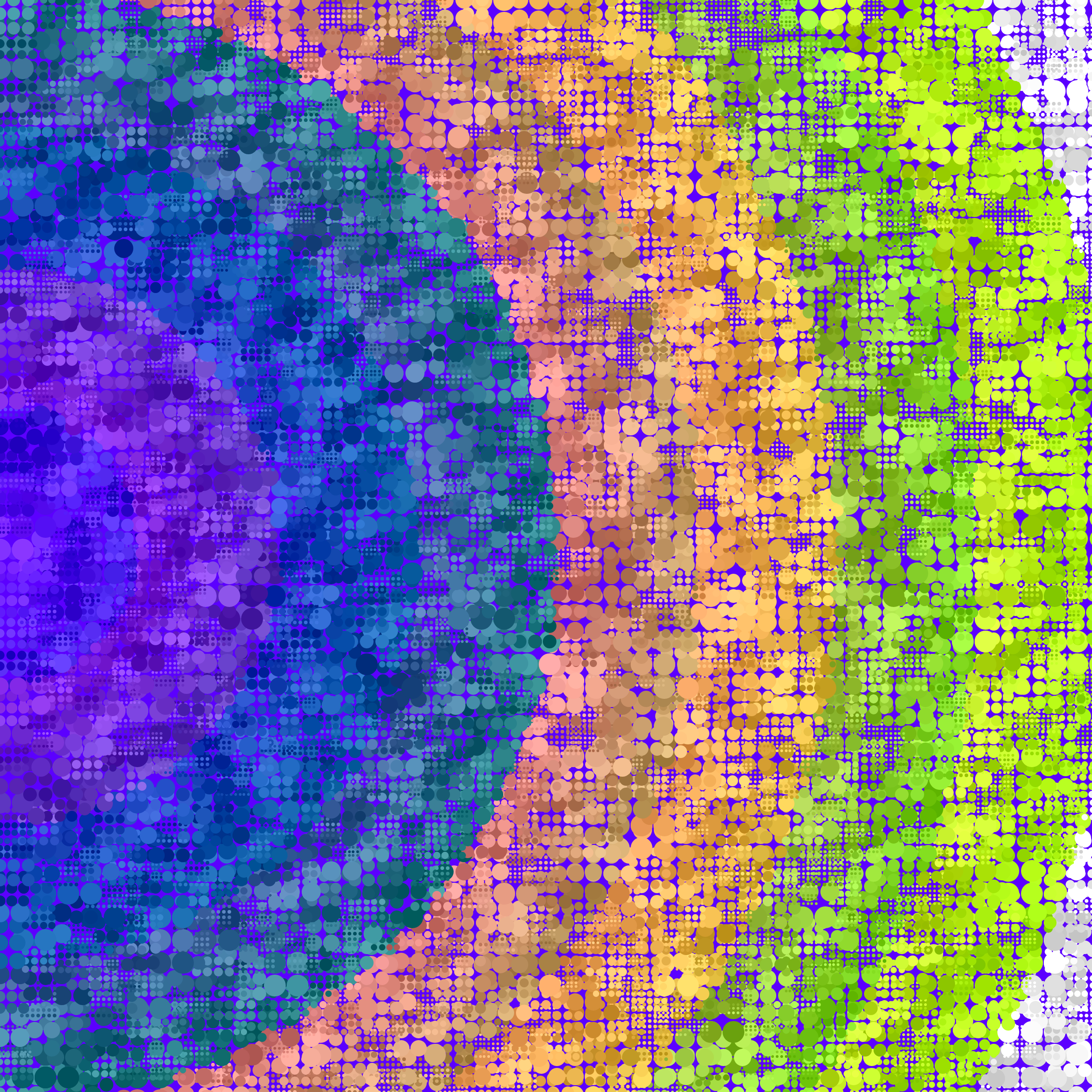 Dot Matrix Gradient Study #44
