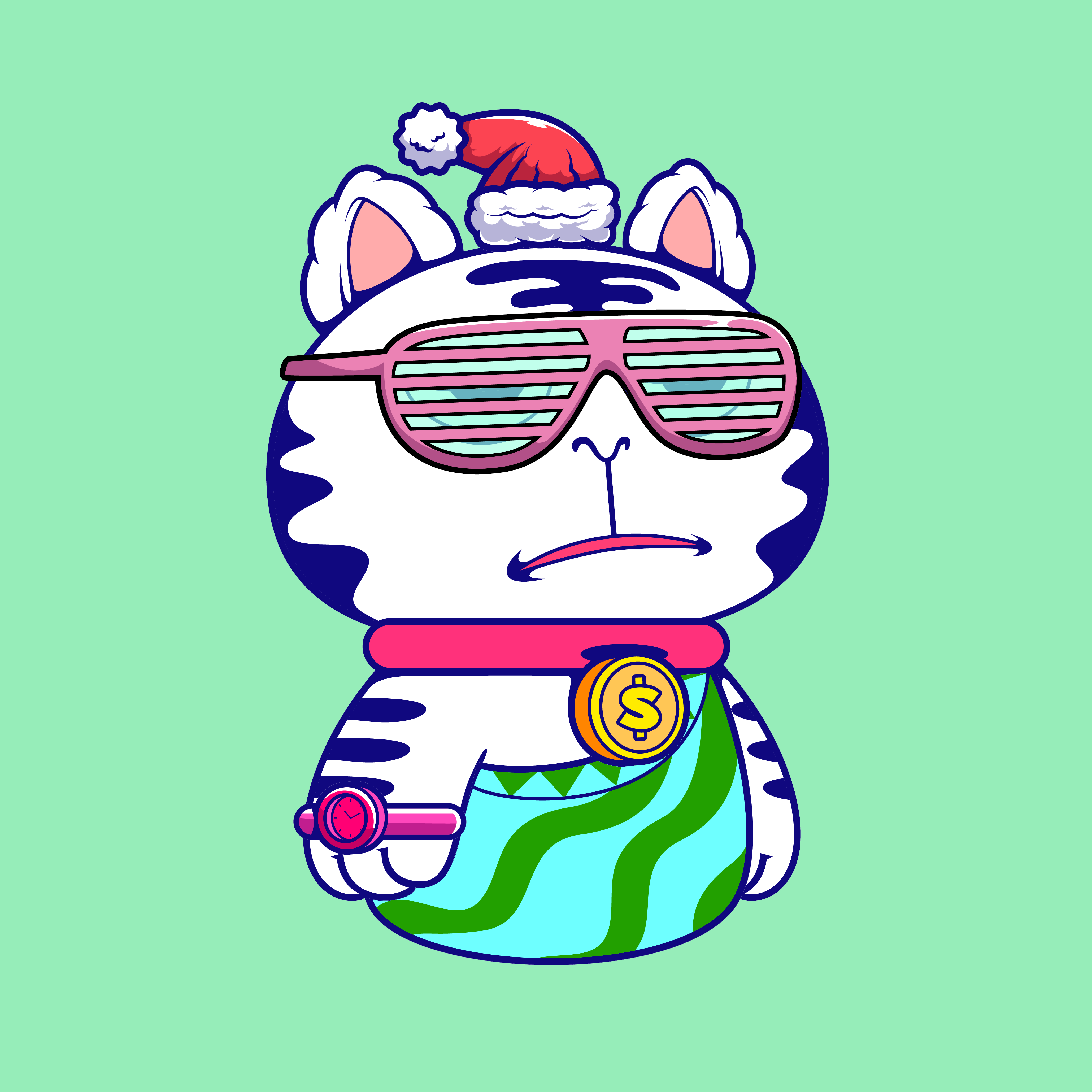 Naughty Tigers Costume Club #9204