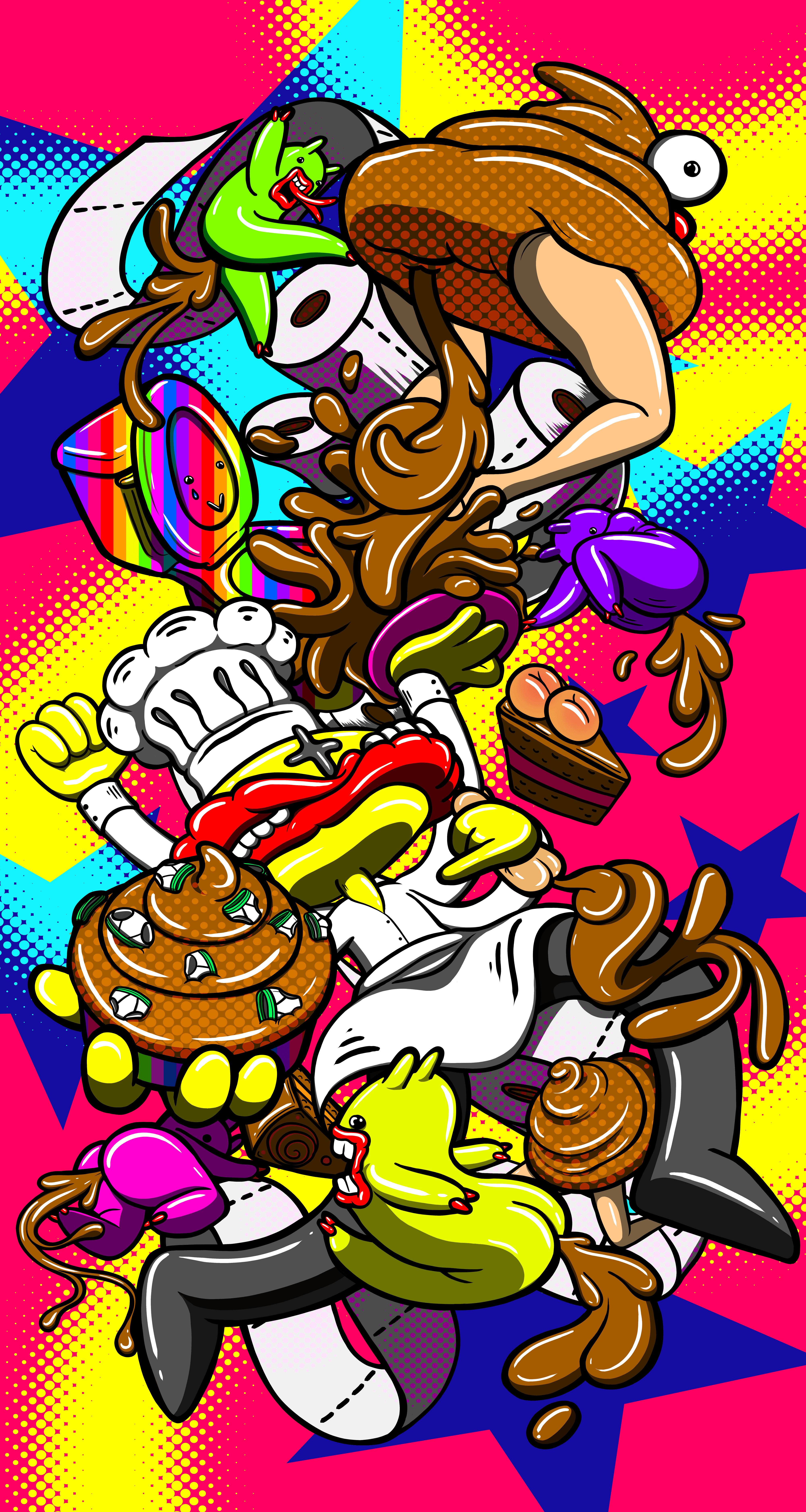 Poo cakes