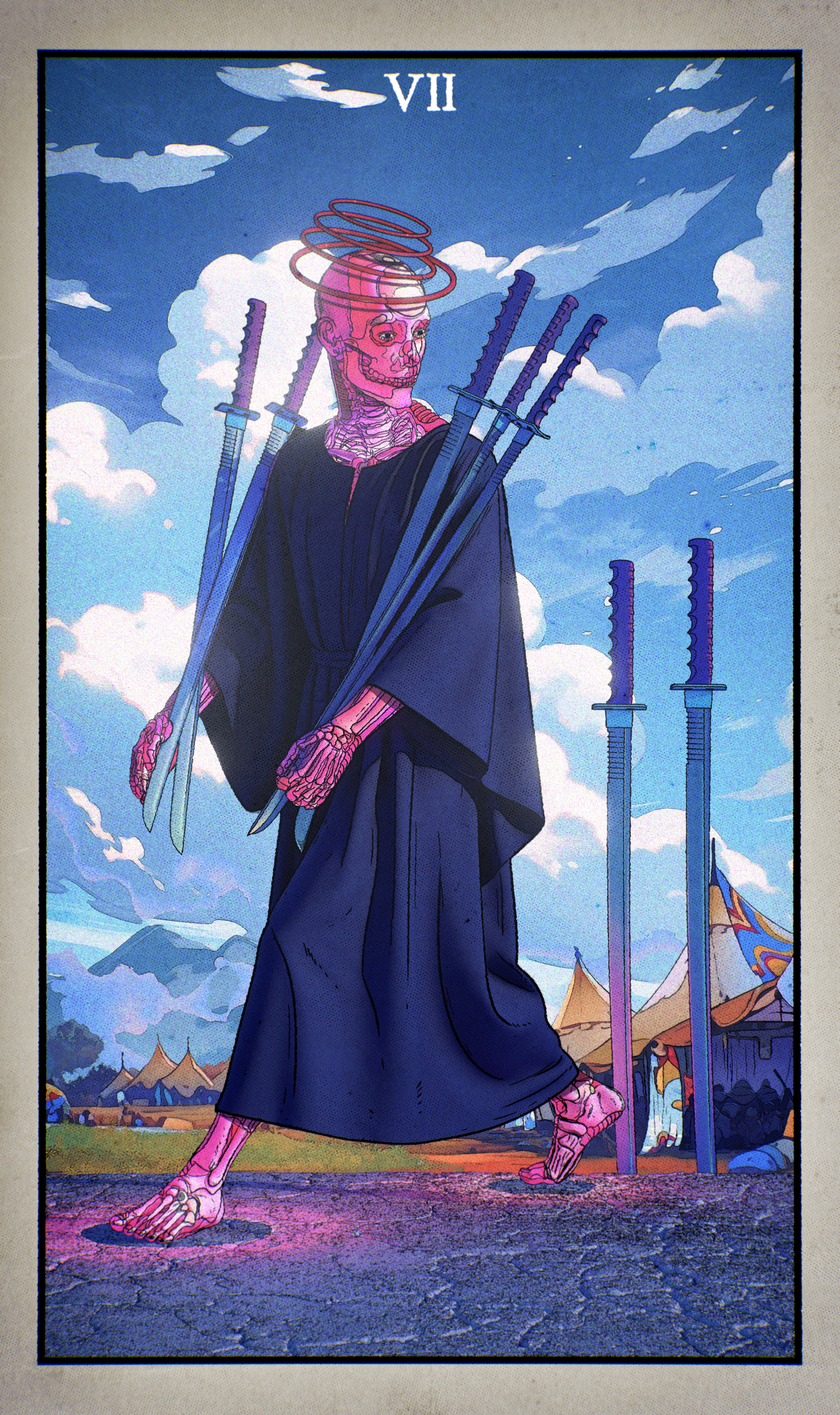 6 of Swords — Master