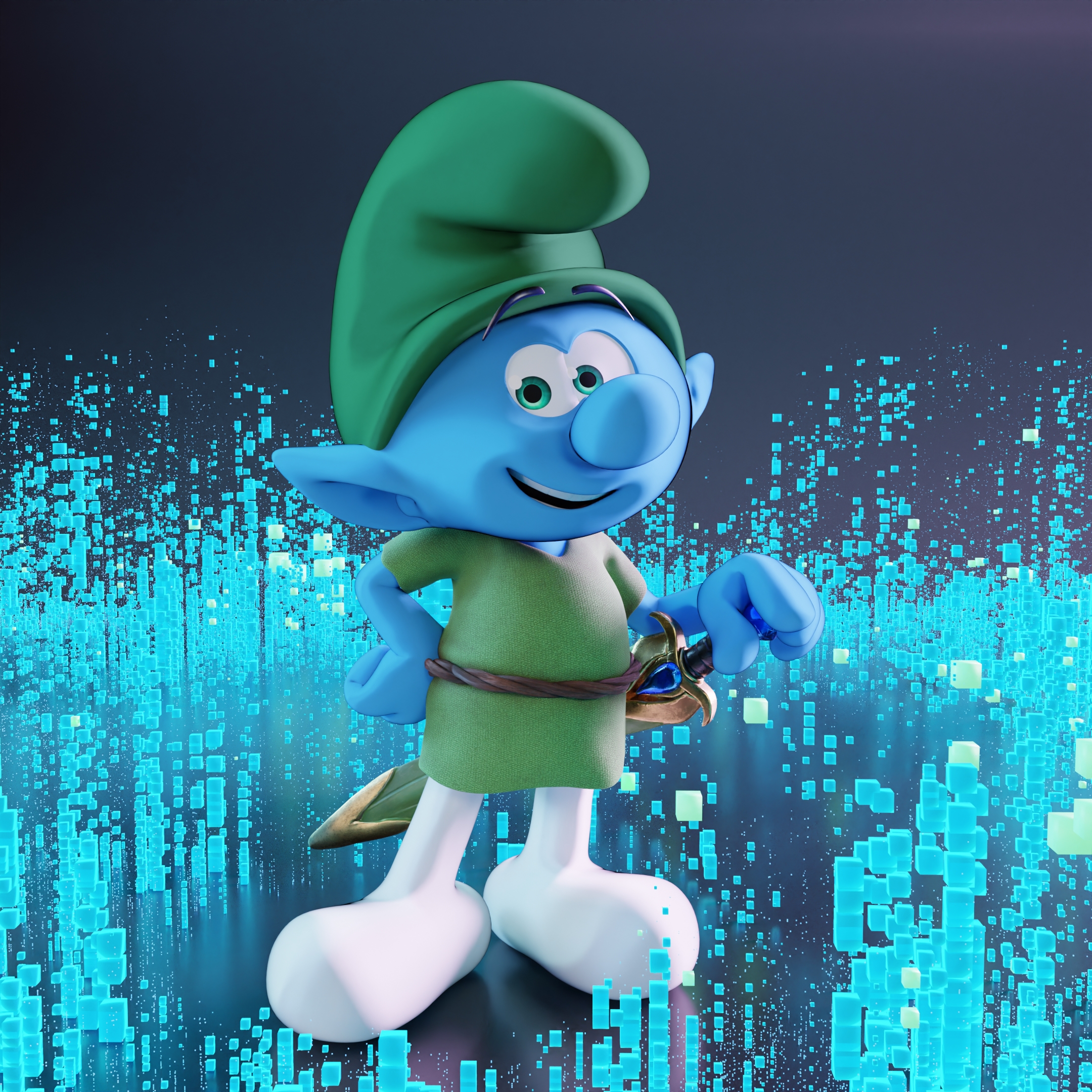 Legendary Smurf # 8305