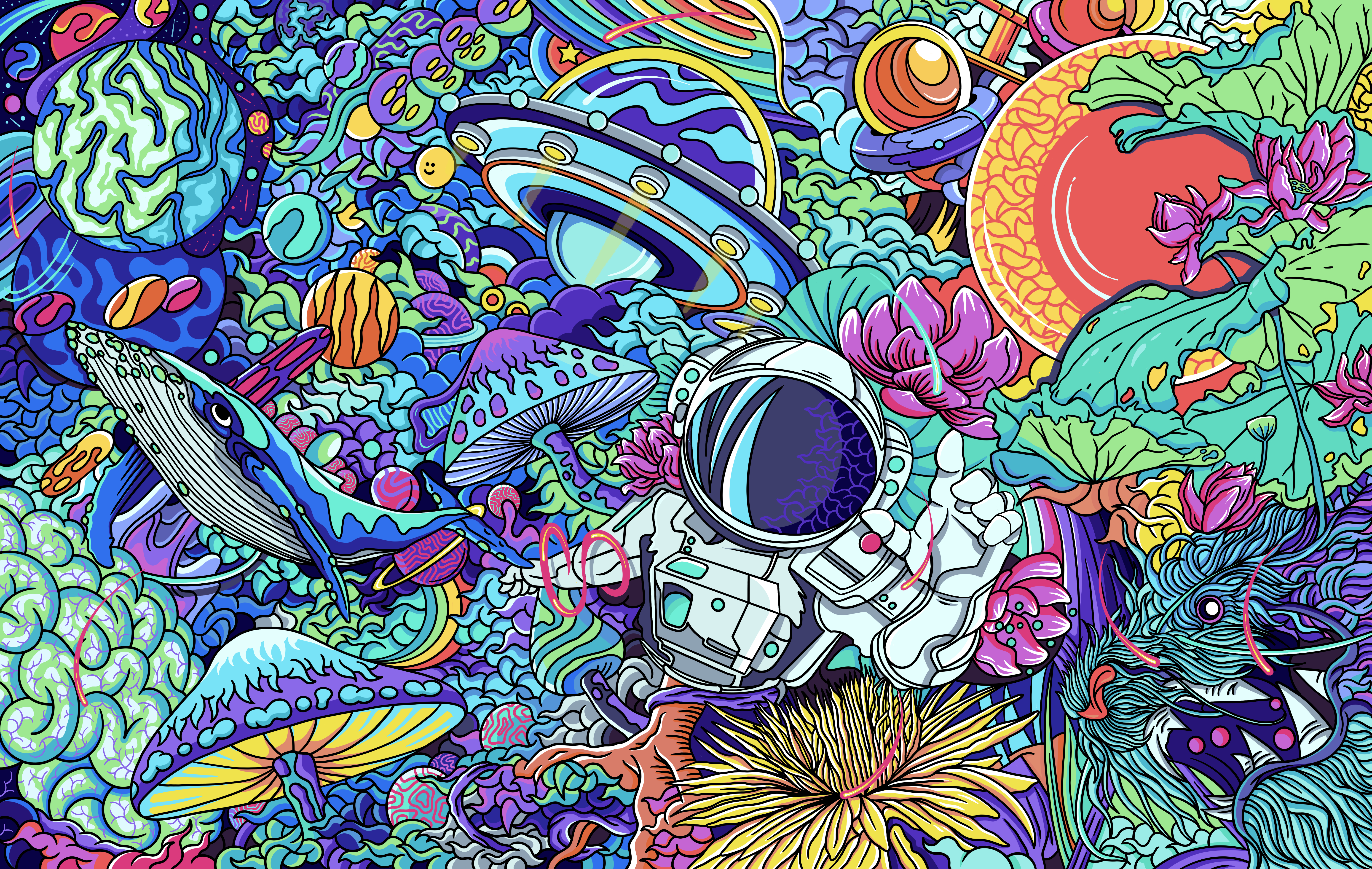 SPACE IN A FANTASY WORLD.