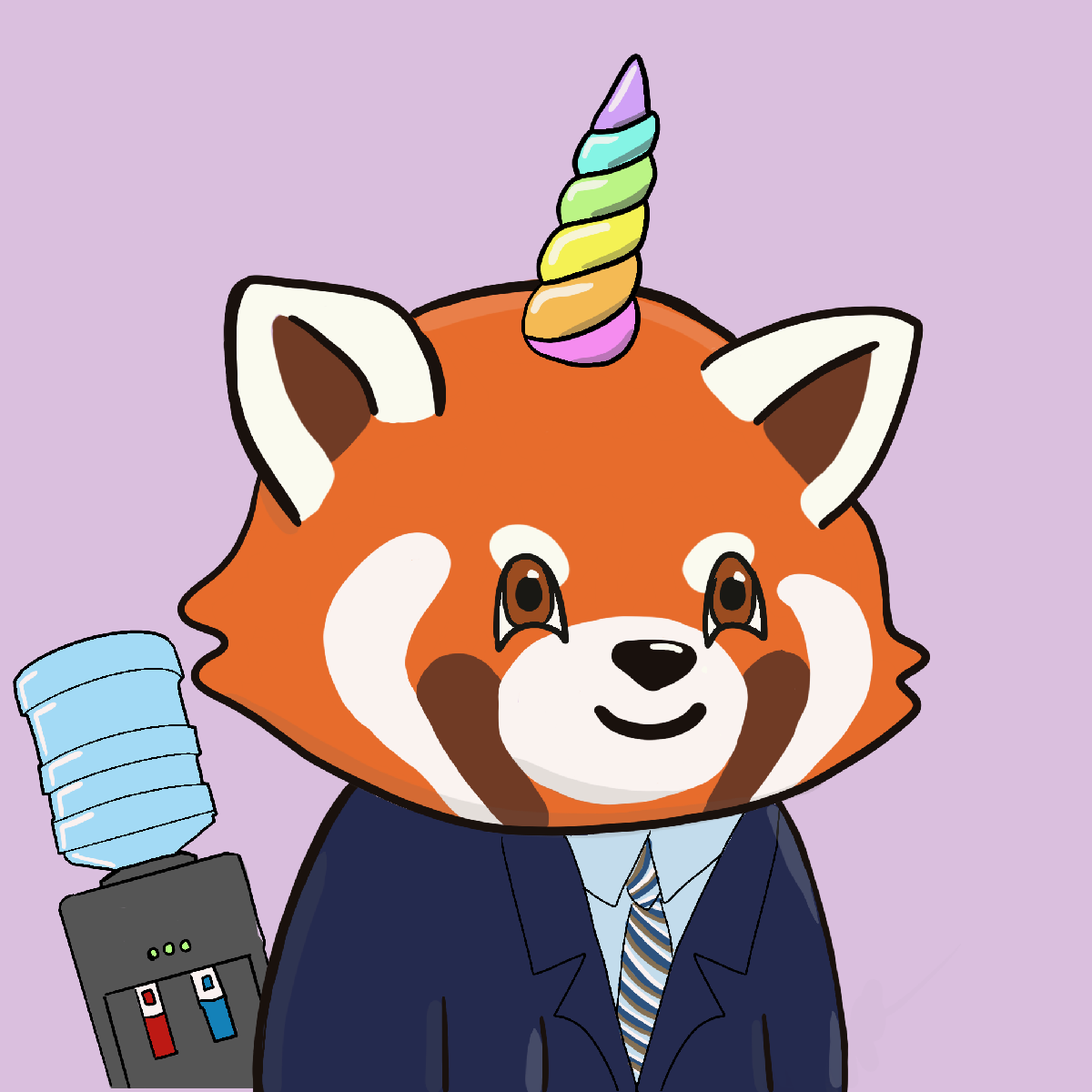 Okay Red Panda #7130