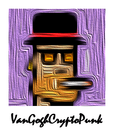 VanGogh CryptoPunk # 958