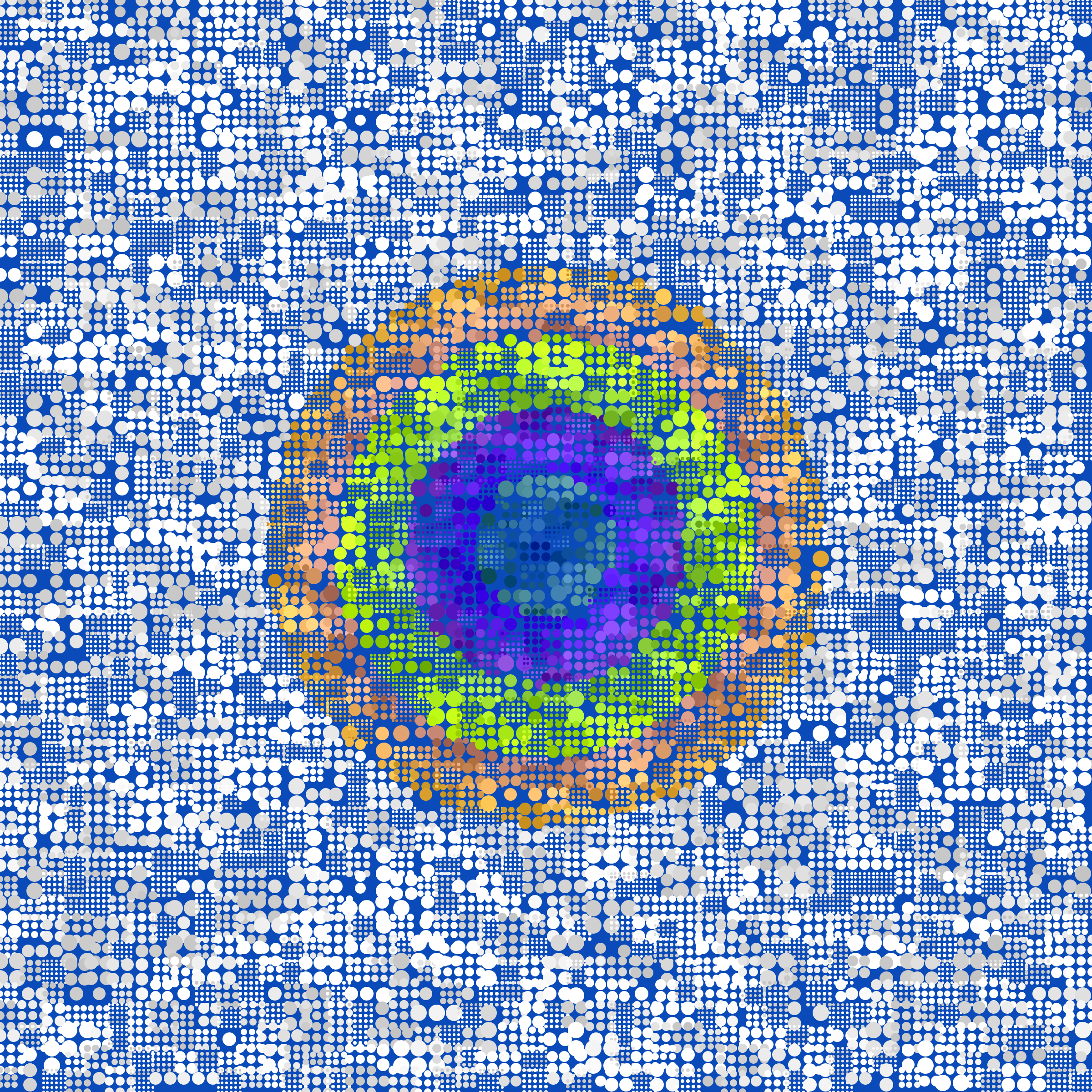 Dot Matrix Gradient Study #354