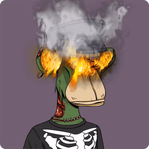 BURNING APE #9767