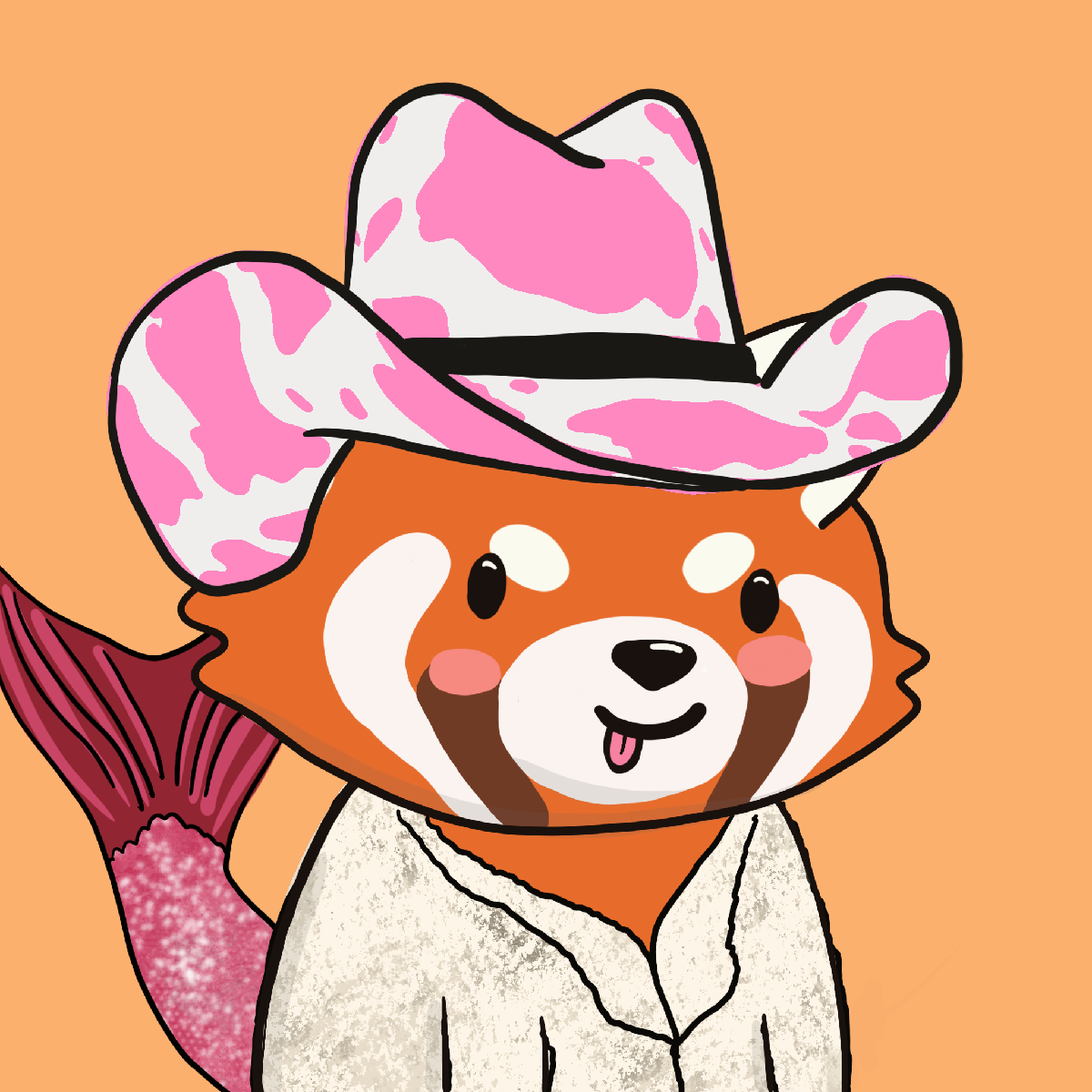 Okay Red Panda #7275