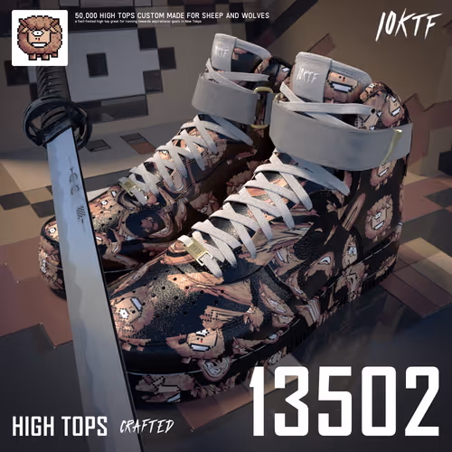 Wolf High Tops #13502