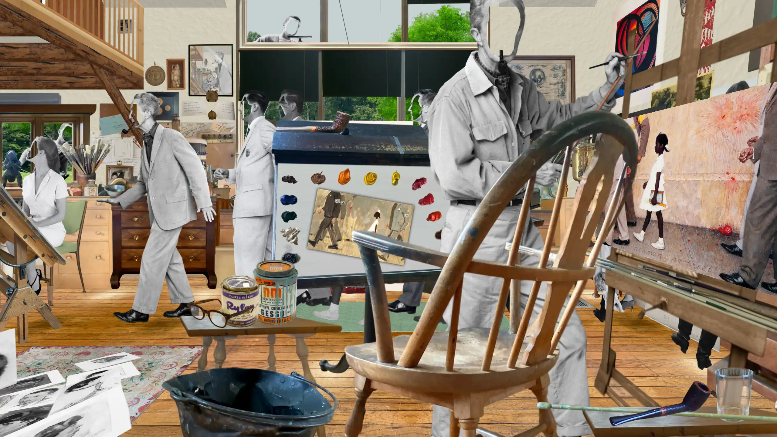 Whip Out the Paints and Get To It by Rebecca Rose #6/50