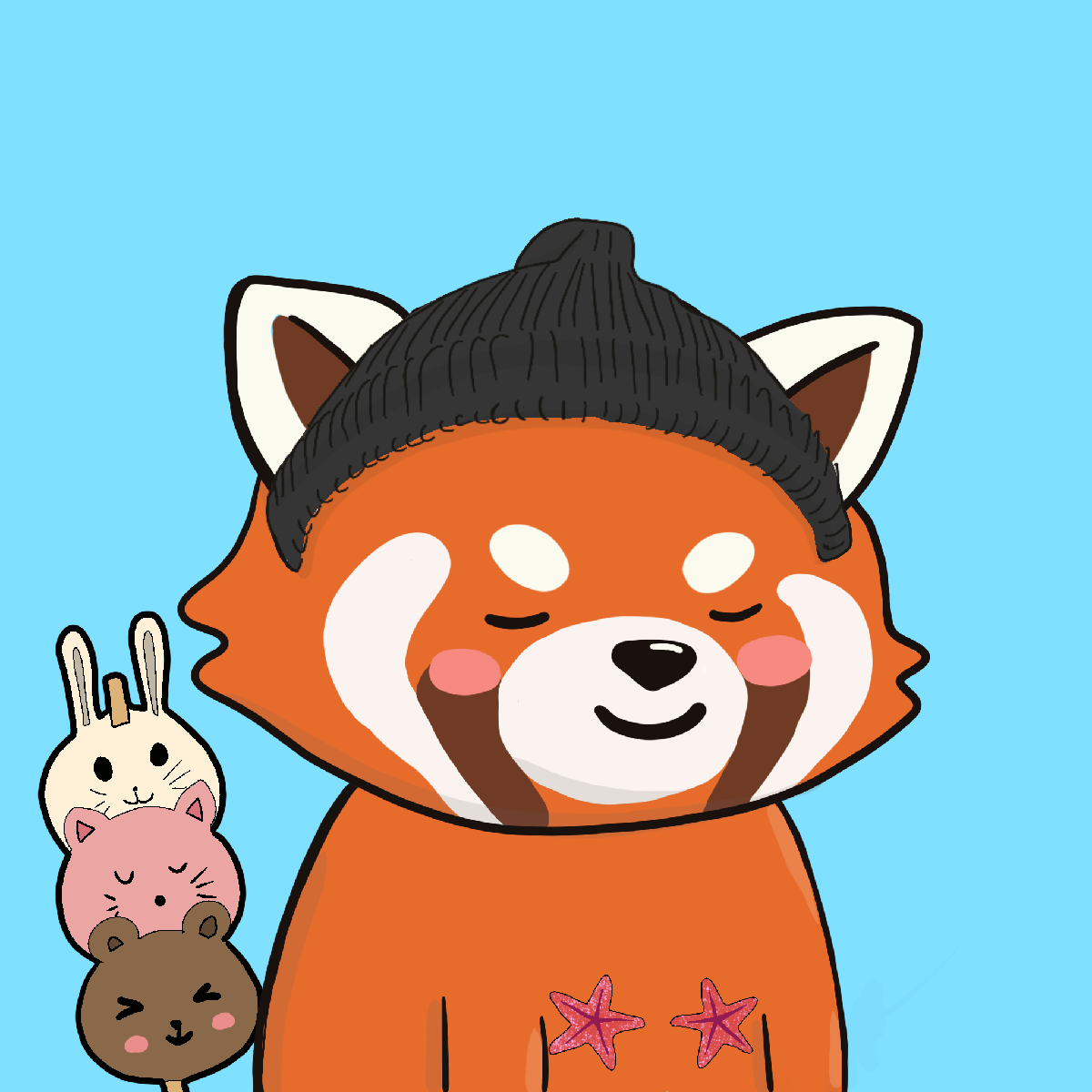 Okay Red Panda #7413