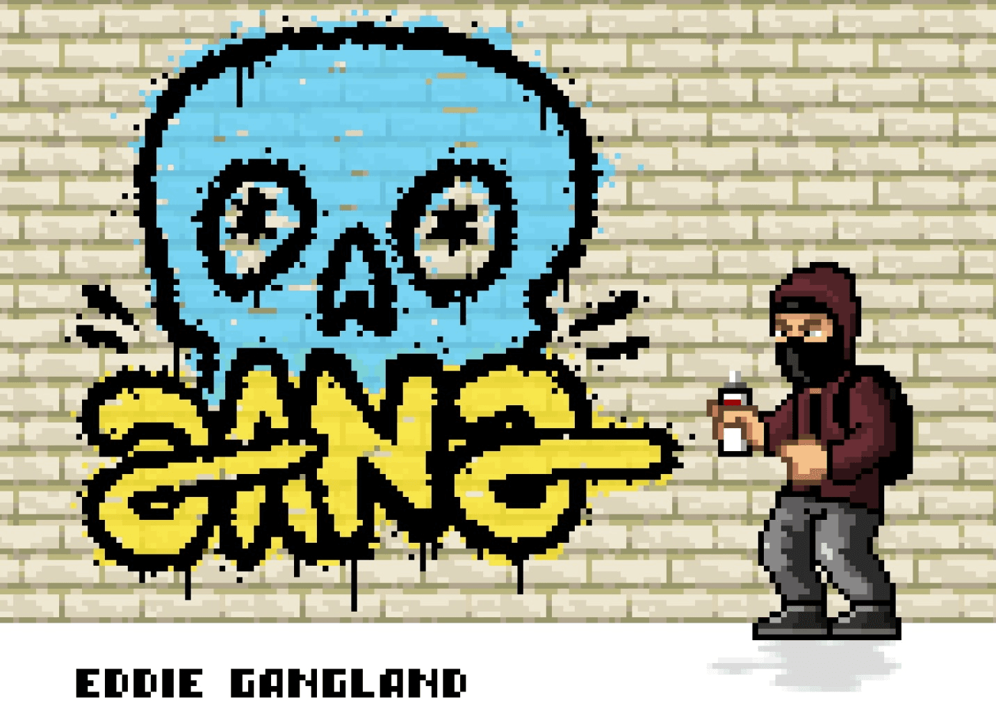 Eddie Gangland X Diego Bergia - Official Collaboration #1 - edition of 12