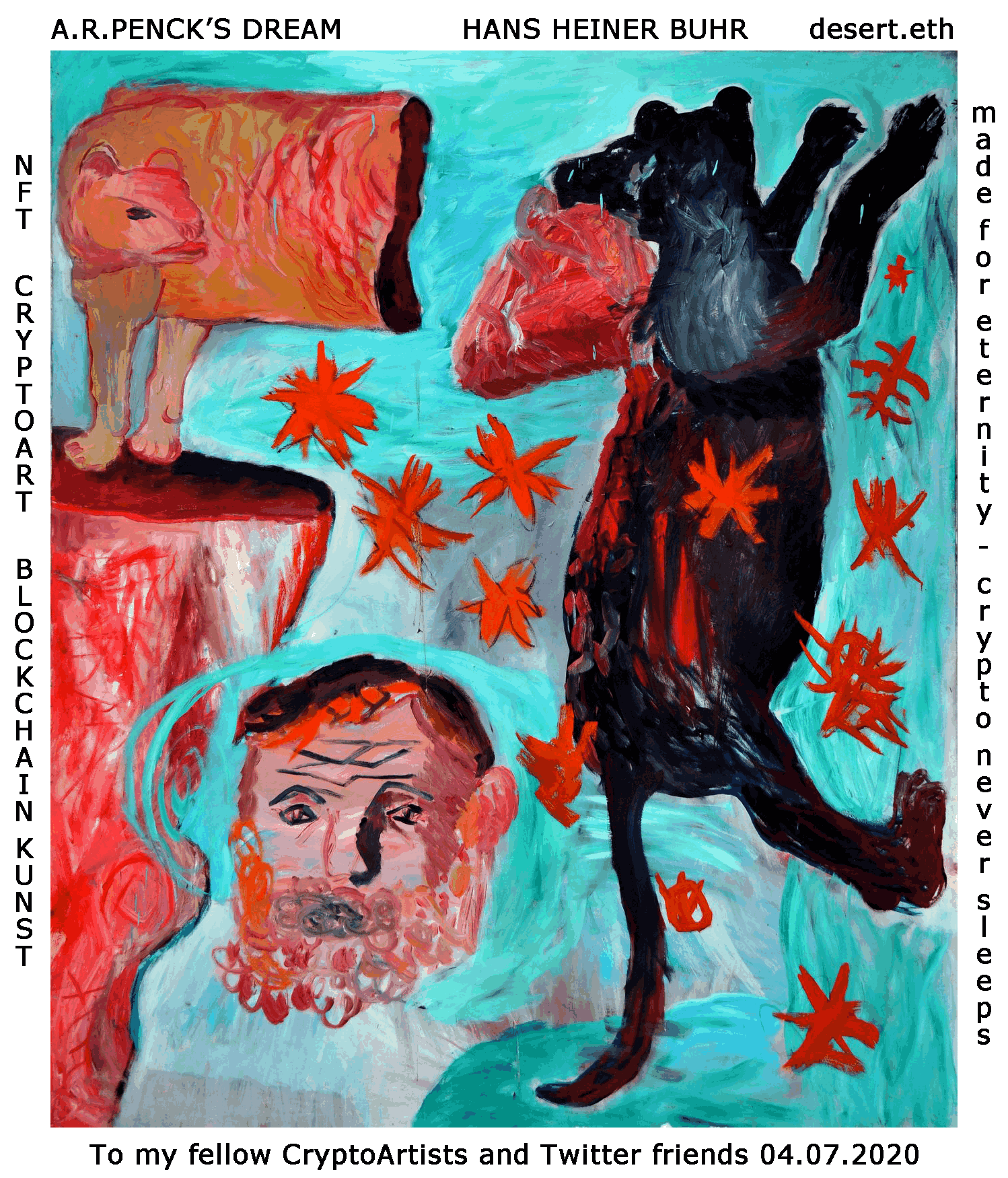 A.R.Penck's dream