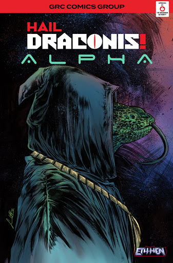 Hail Draconis ALPHA comic - UNCOMMON COVER VARIANT