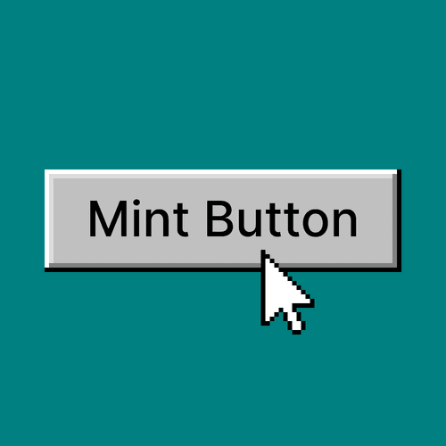 Mint Button #662