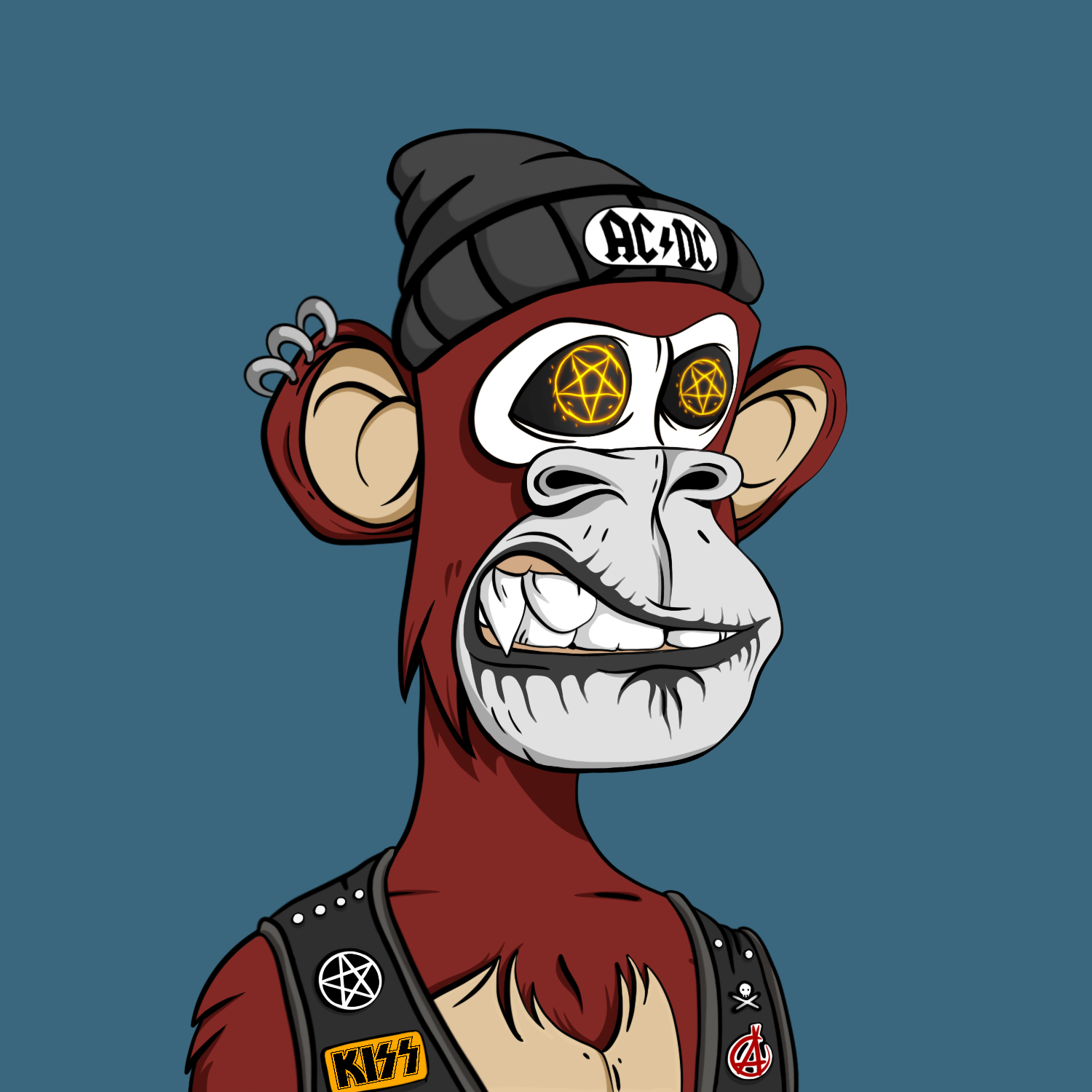 RocknRoll Ape Club #4775