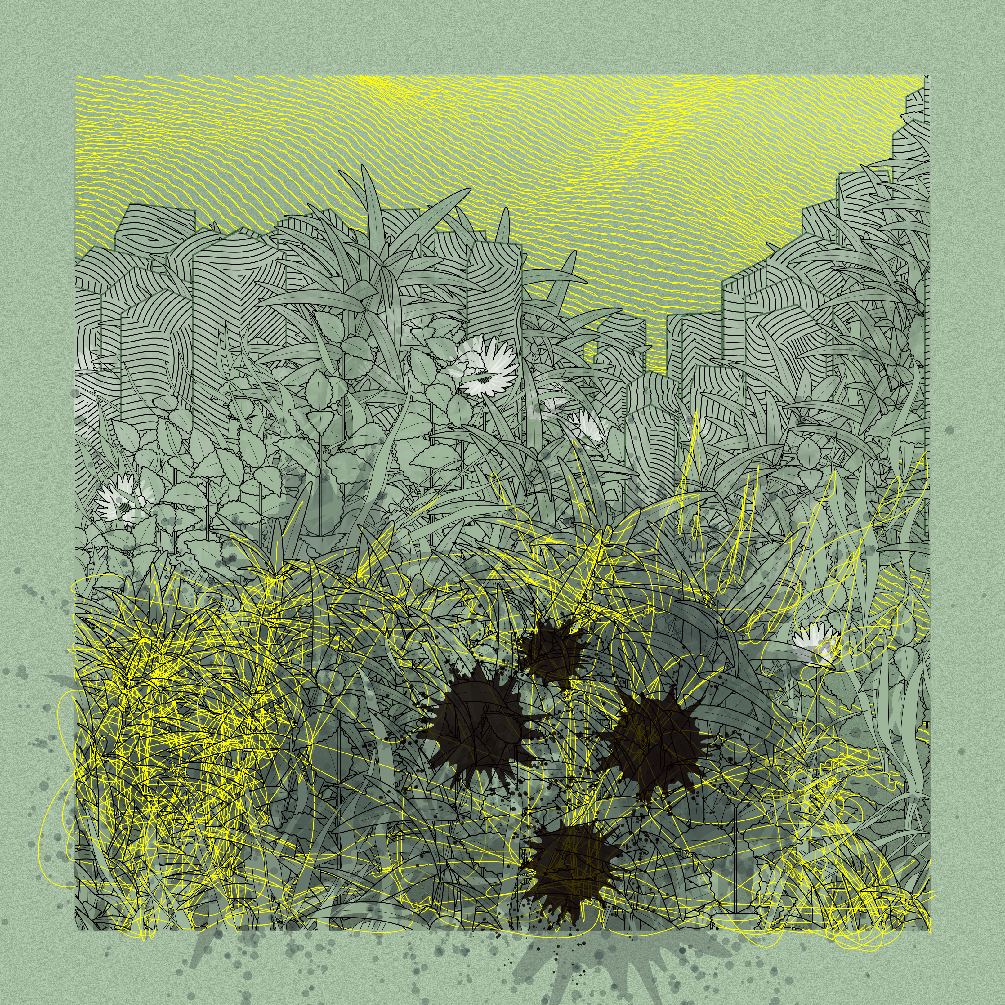 Landscape with Carbon Capture #10108
