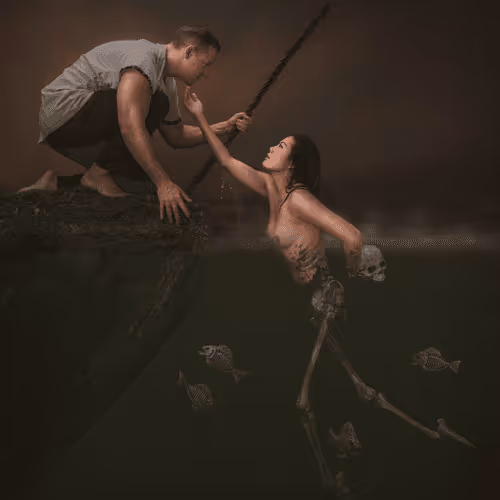 Leucosia - Lady of the lake