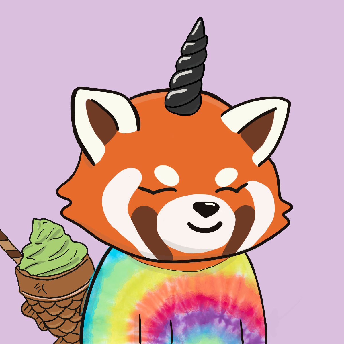 Okay Red Panda #7102