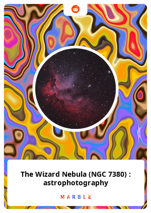 The Wizard Nebula (NGC 7380) : astrophotography