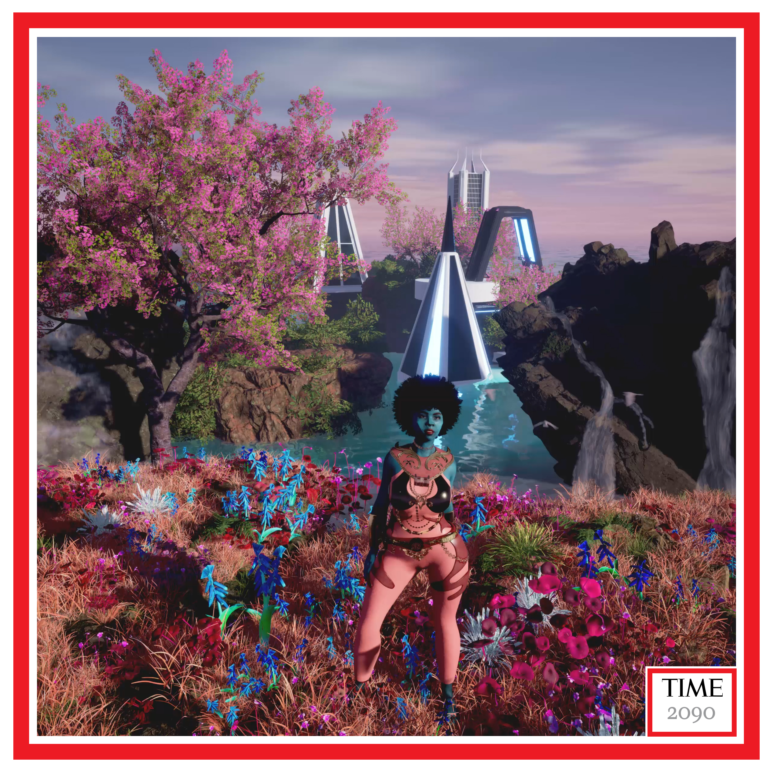Afrofuture’her’ism, 2090 by Kwame aka DarkMythst