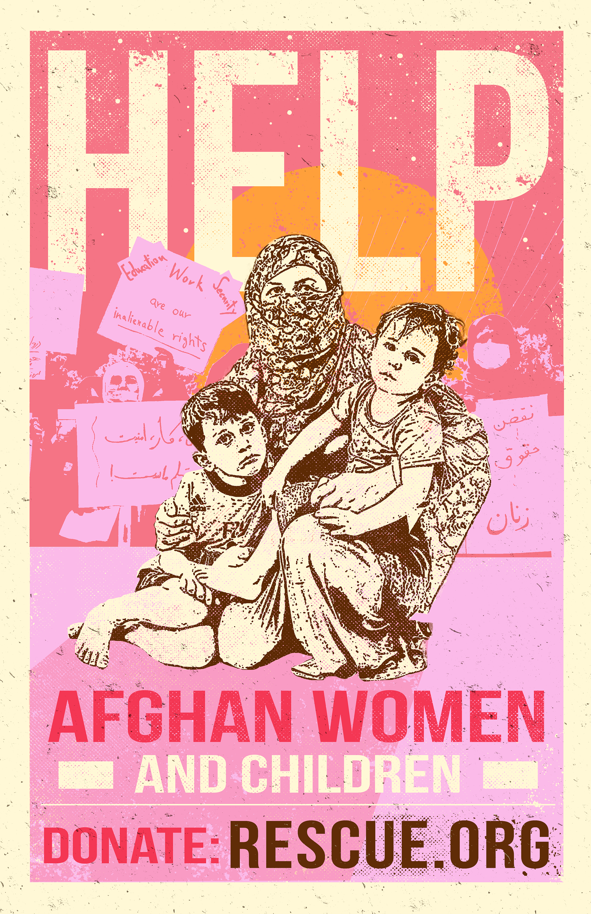 HELP AFGHAN WOMEN AND CHILDREN - DONATE: RESCUE.ORG