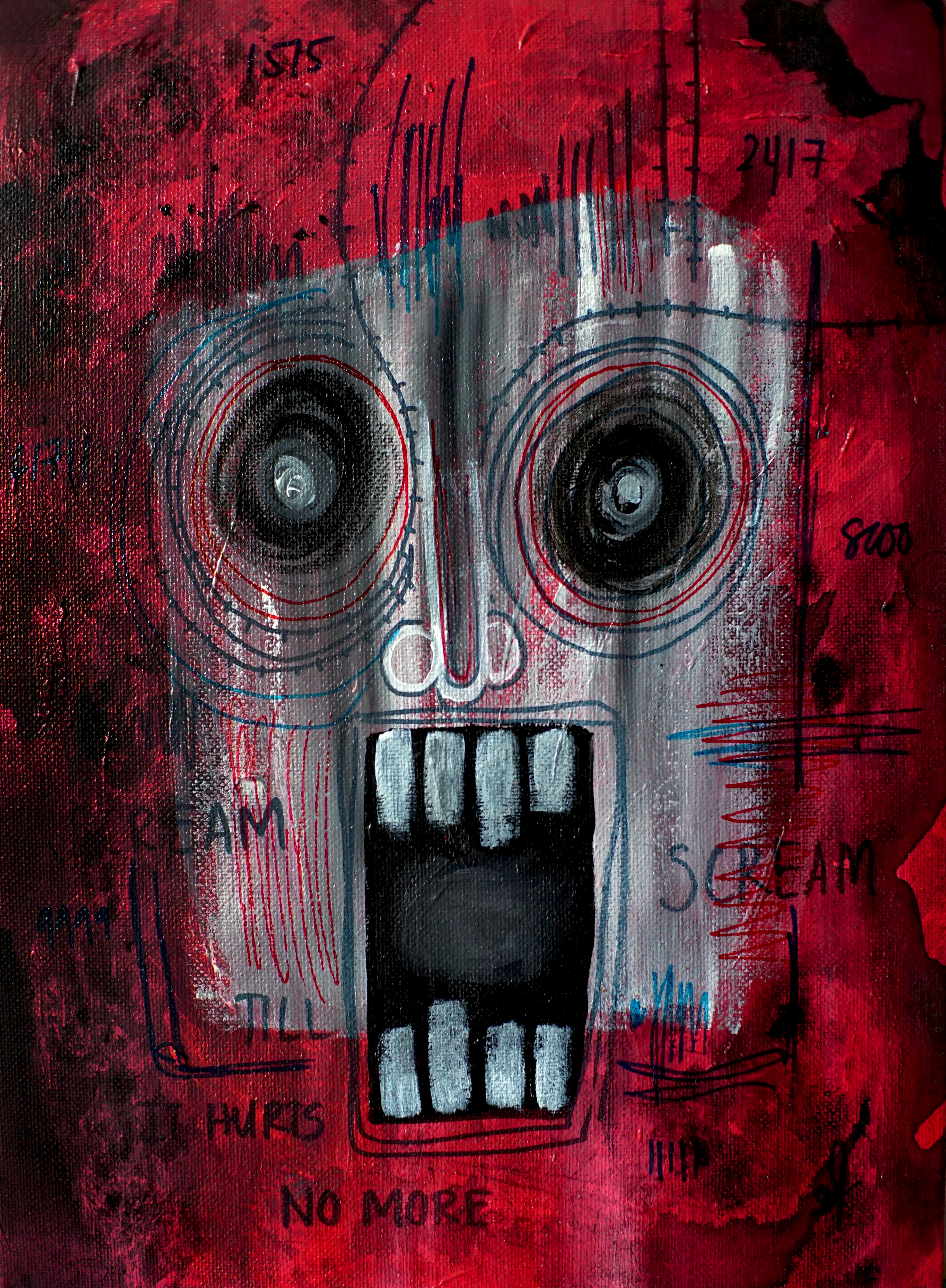 Scream till it hurts no more