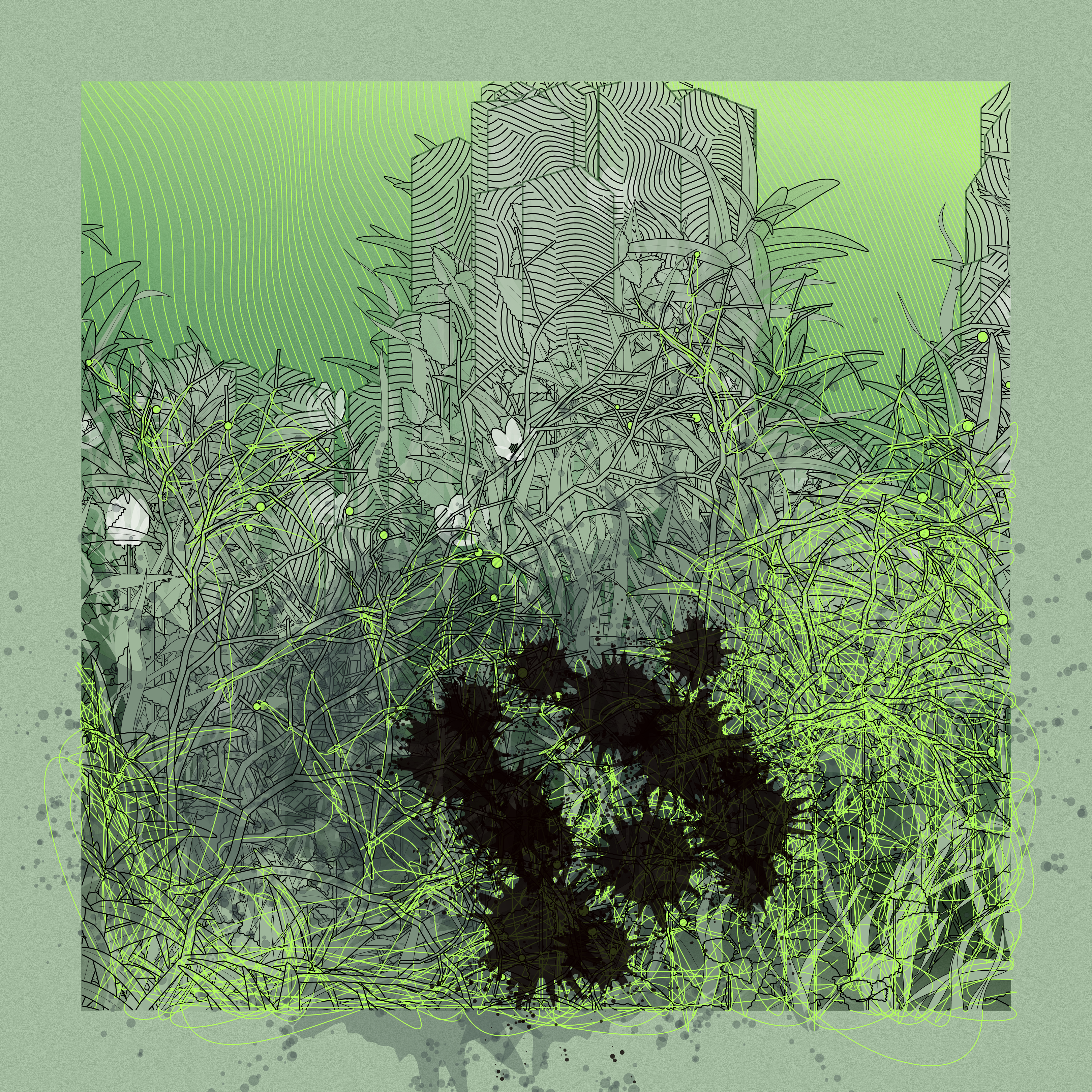 Landscape with Carbon Capture #8332