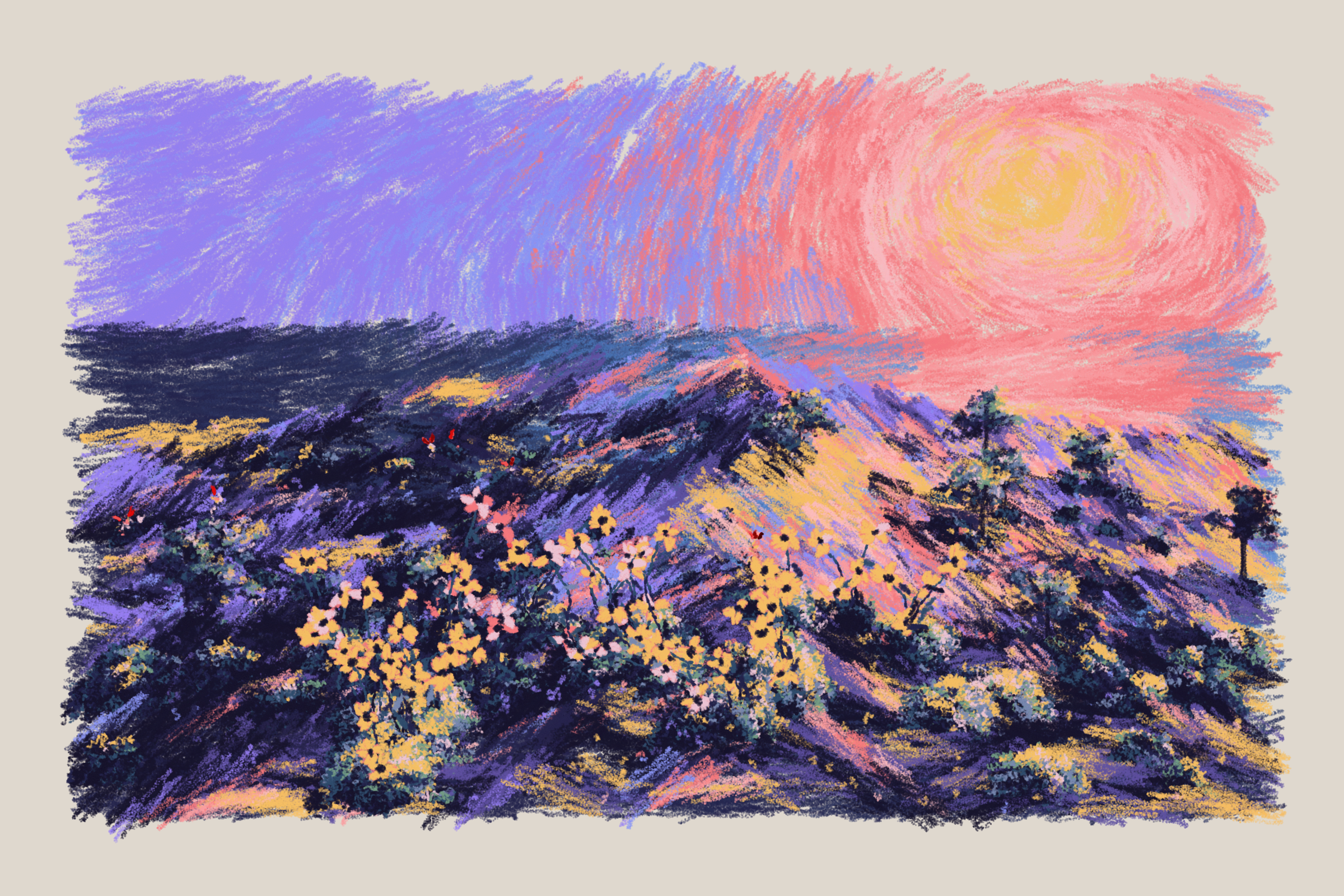 Sunset from the Bluffs #89