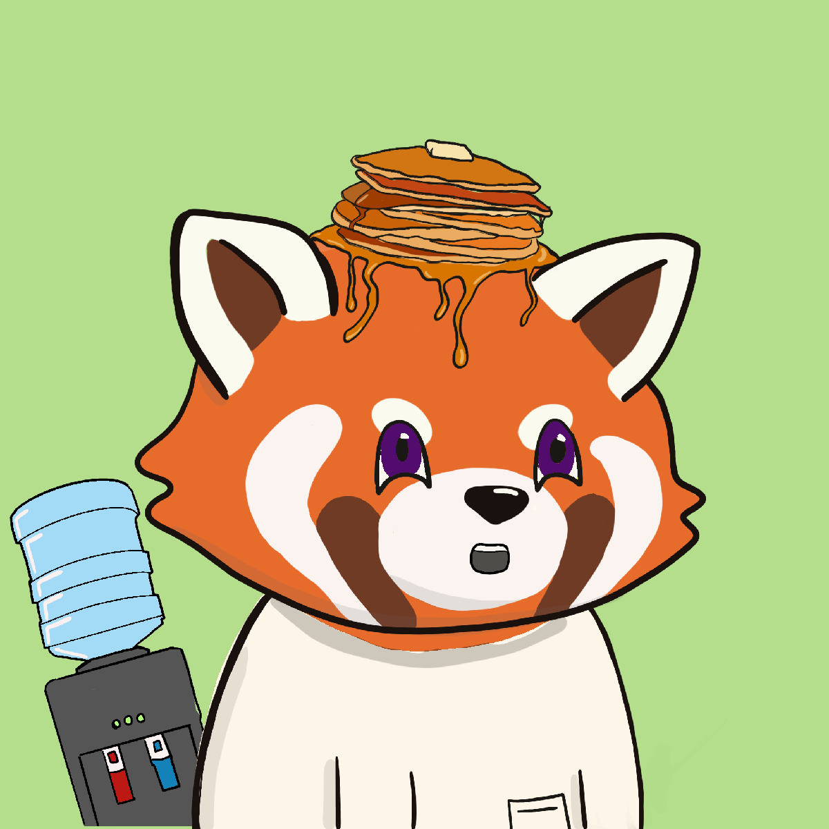 Okay Red Panda #7220