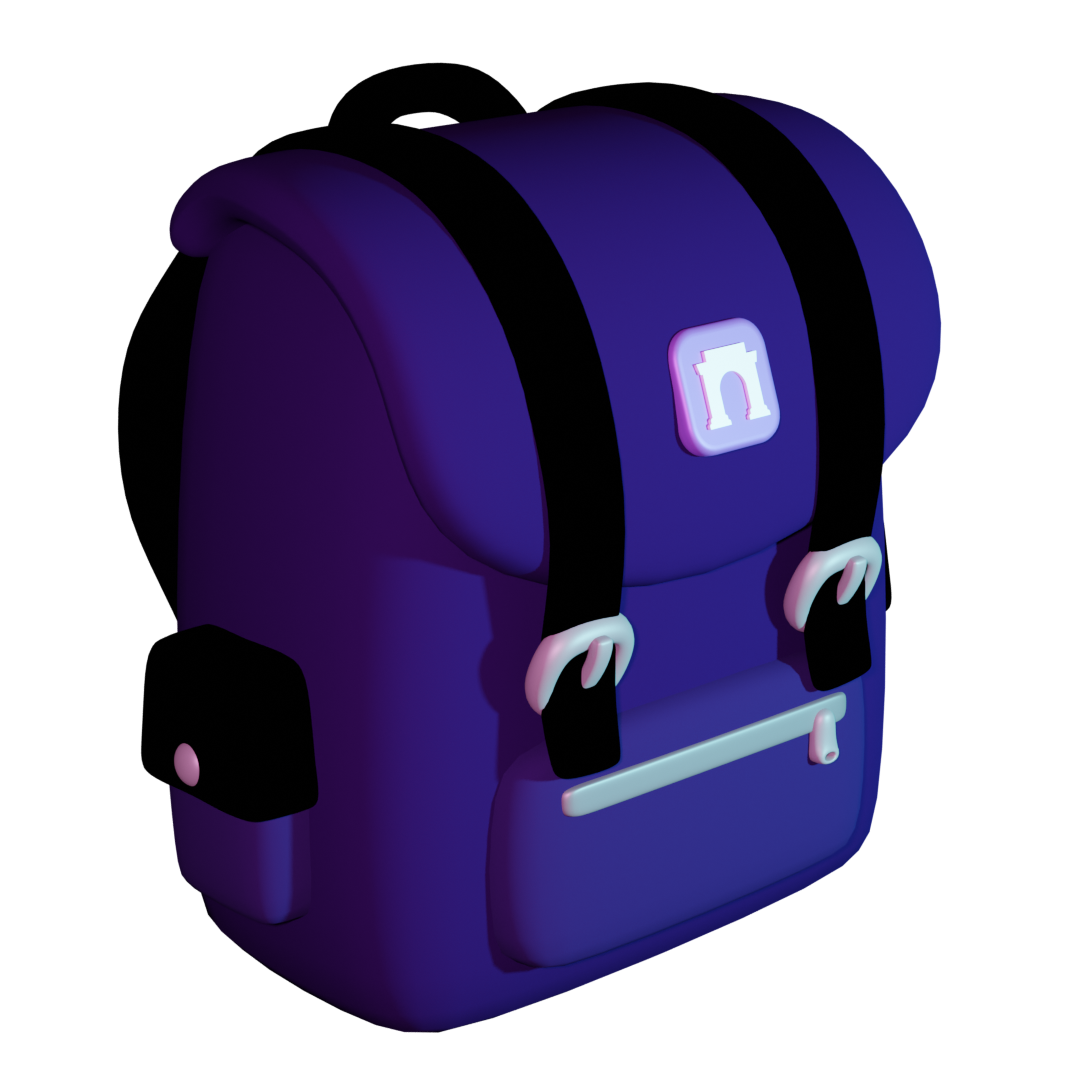 Blobs x Farcaster Backpack 28/100