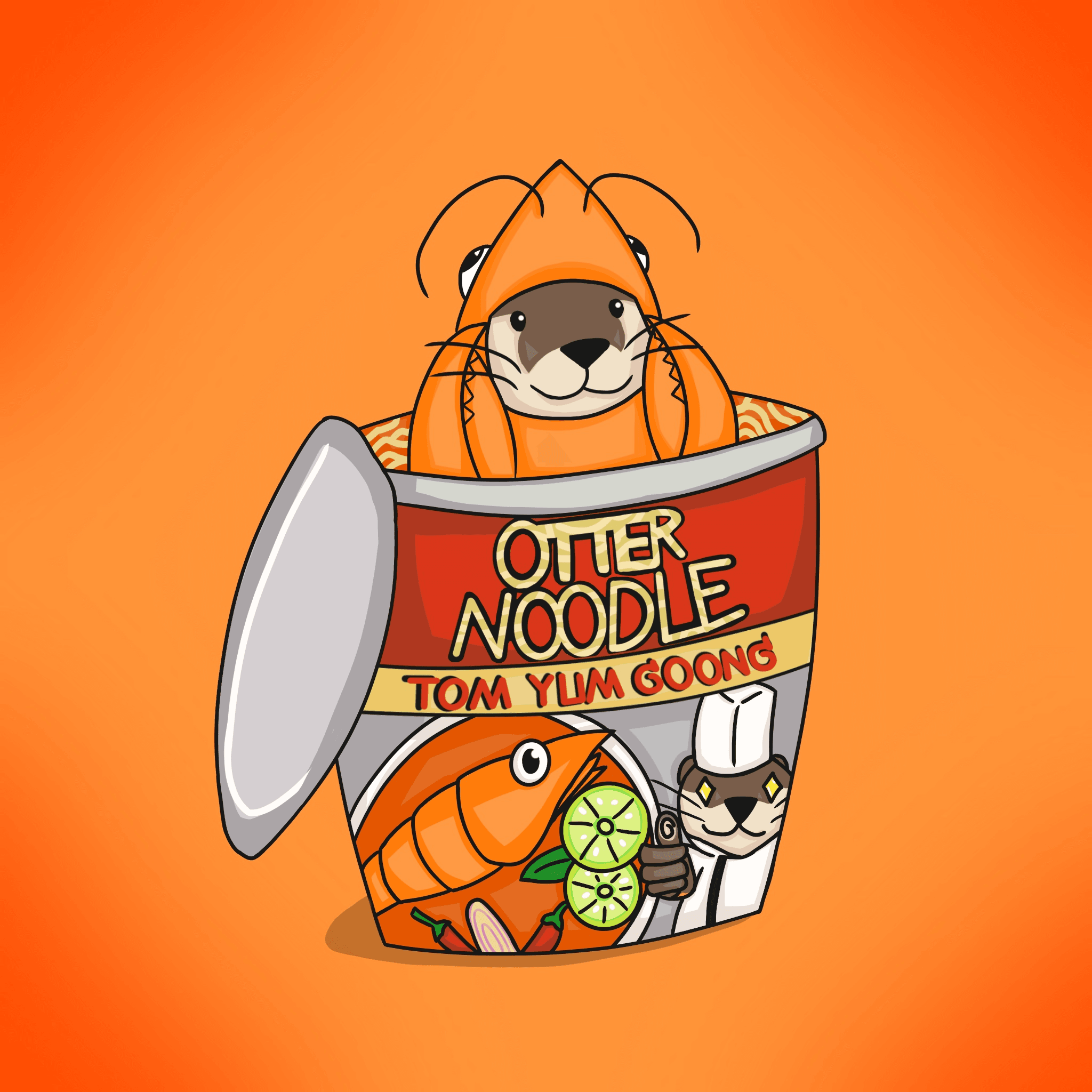Fluffy Otter #20