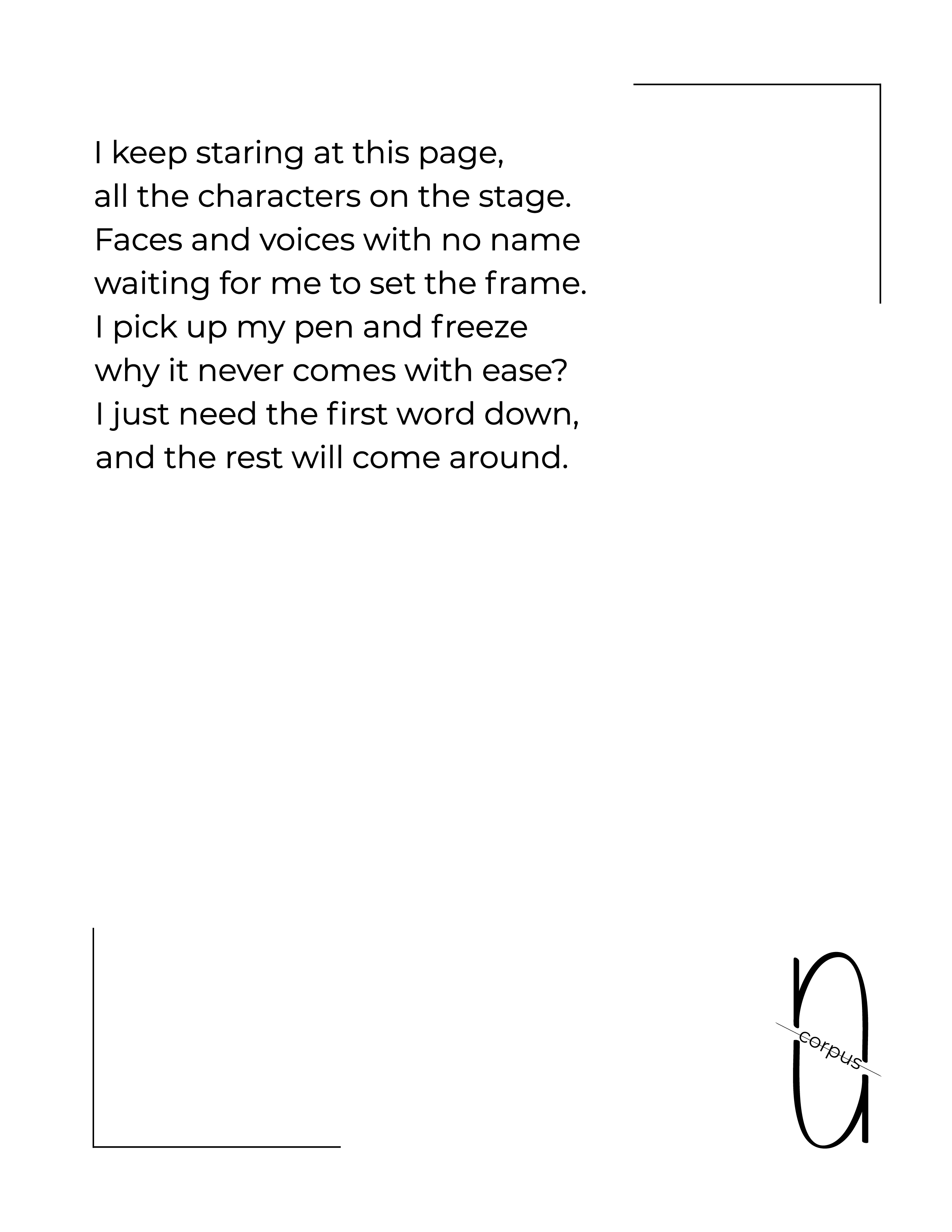 The writer