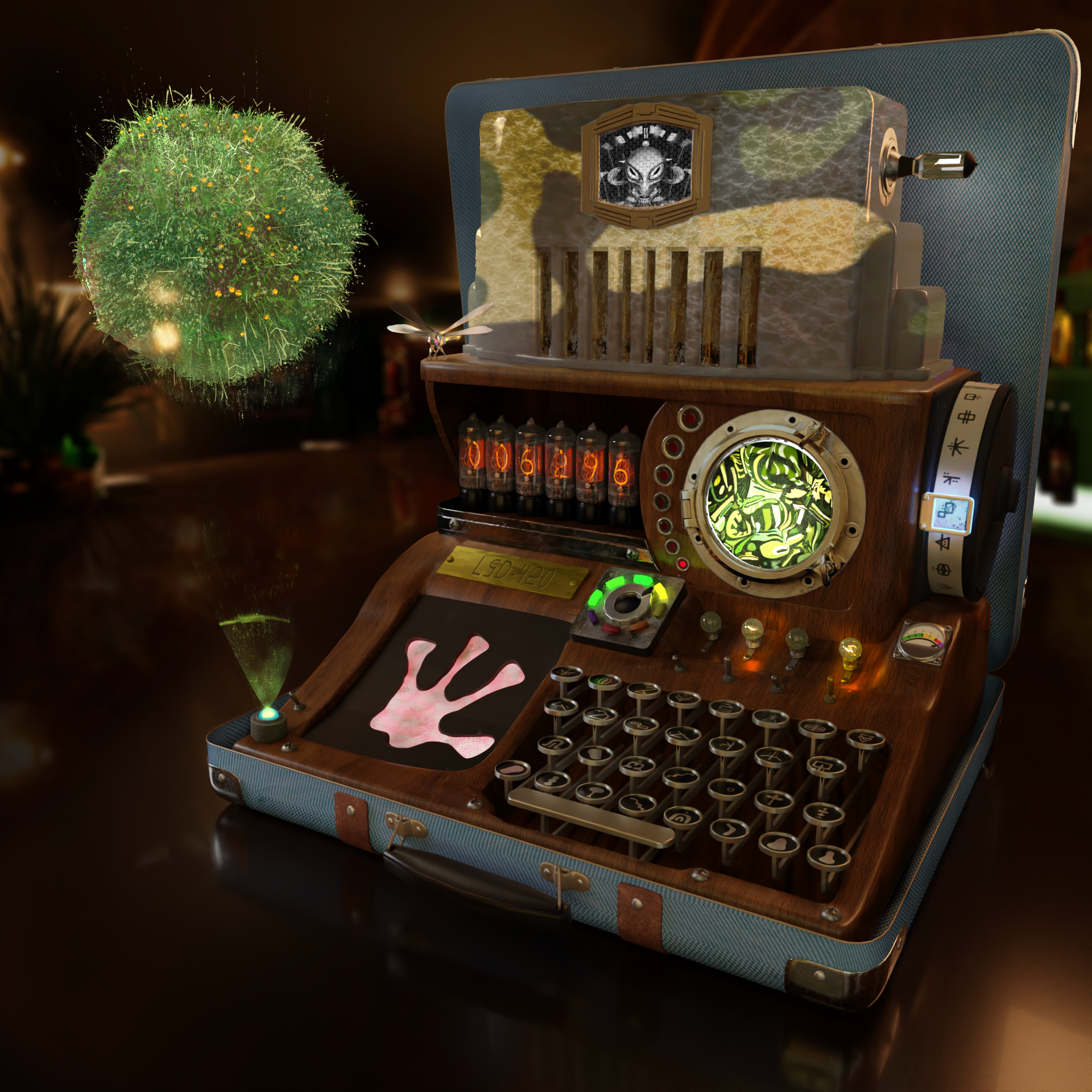 Land Synthesis Device #6296