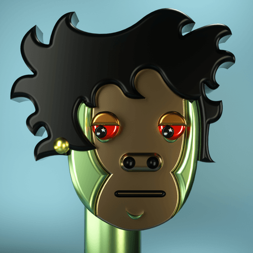 3D Chrome Punk #1111