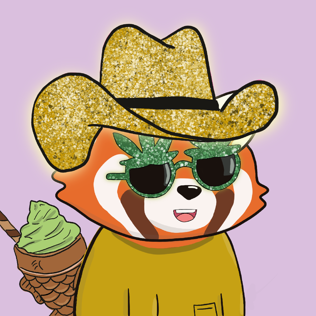 Okay Red Panda #7278