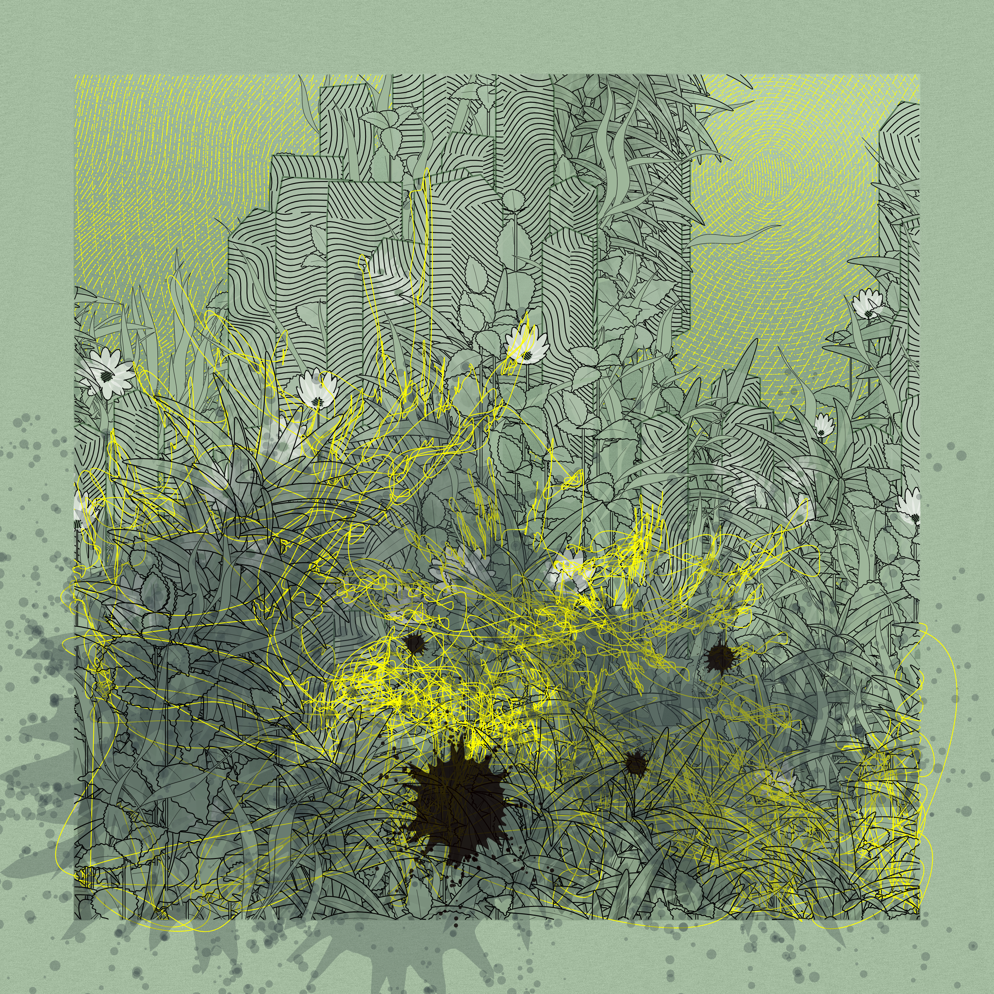 Landscape with Carbon Capture #419
