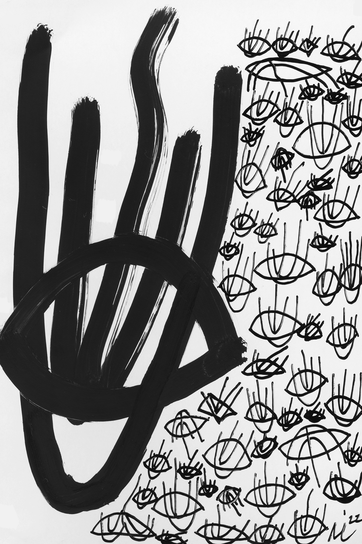 WATCH OUT by Max Kulchinsky #46/100