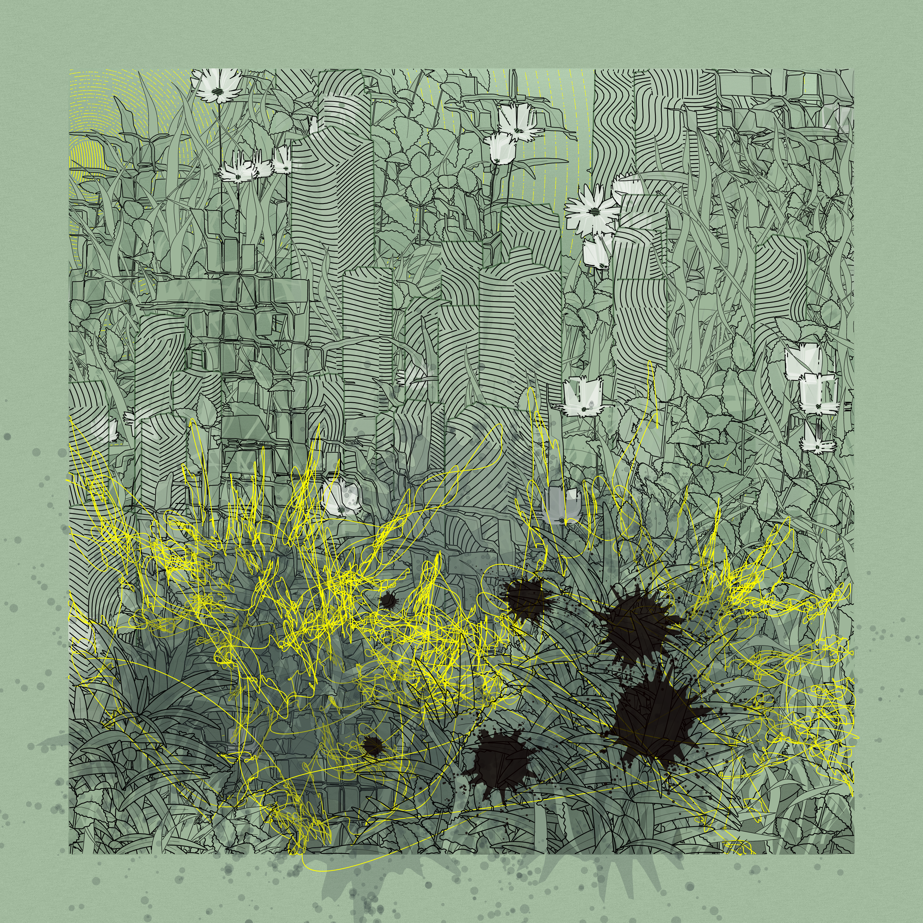 Landscape with Carbon Capture #6841
