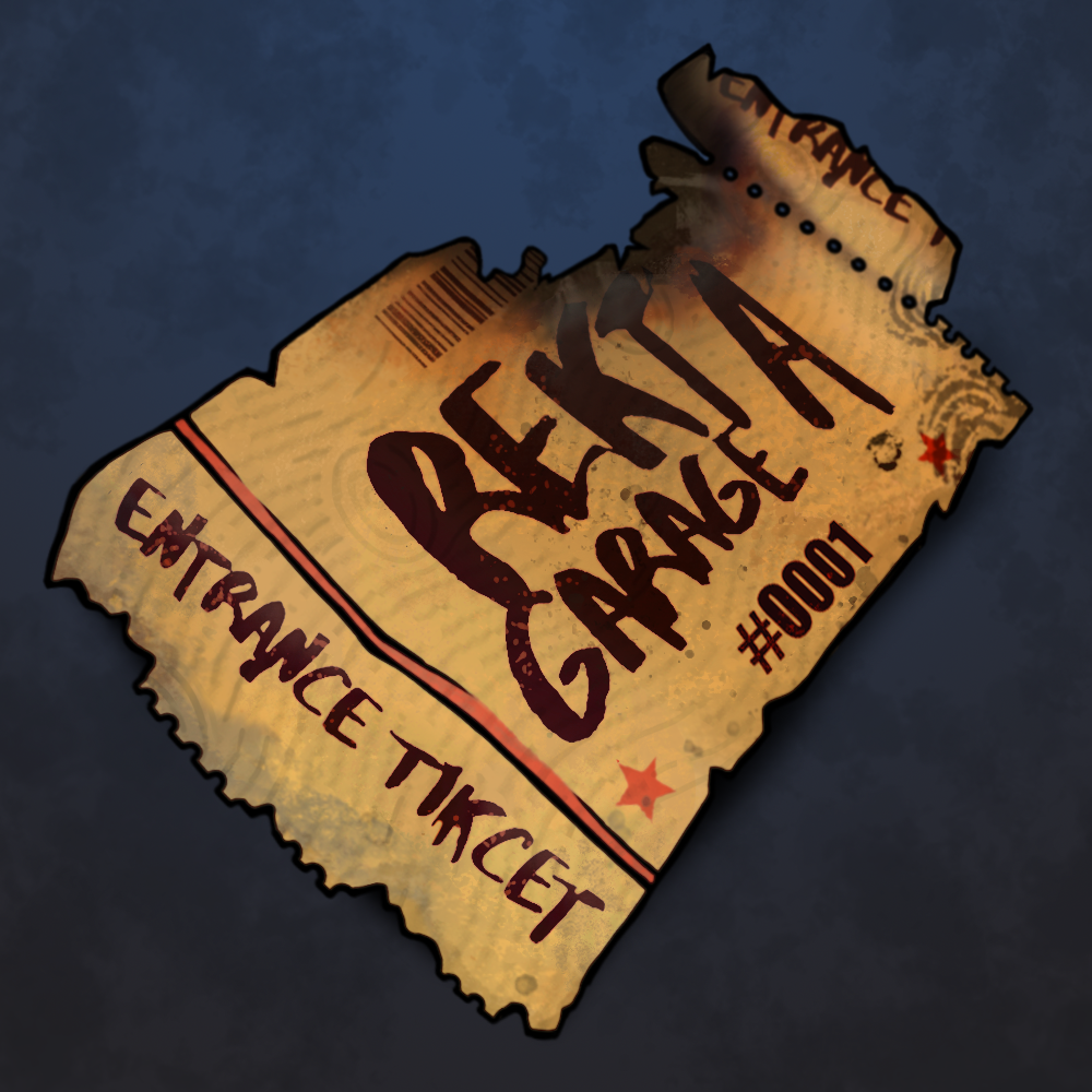 Rekt Garage Entrance Ticket #0991