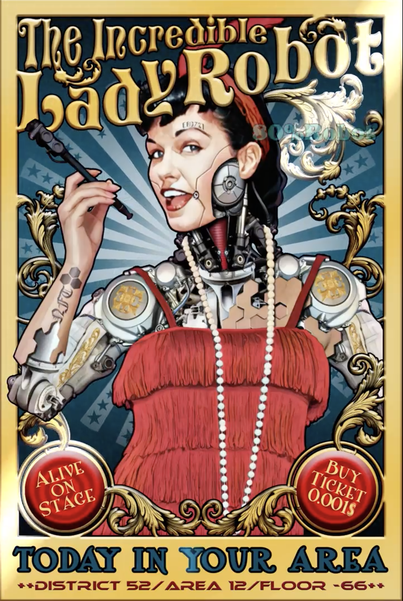Lady Robot #506