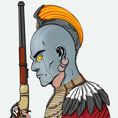 Mohawk Warrior #606