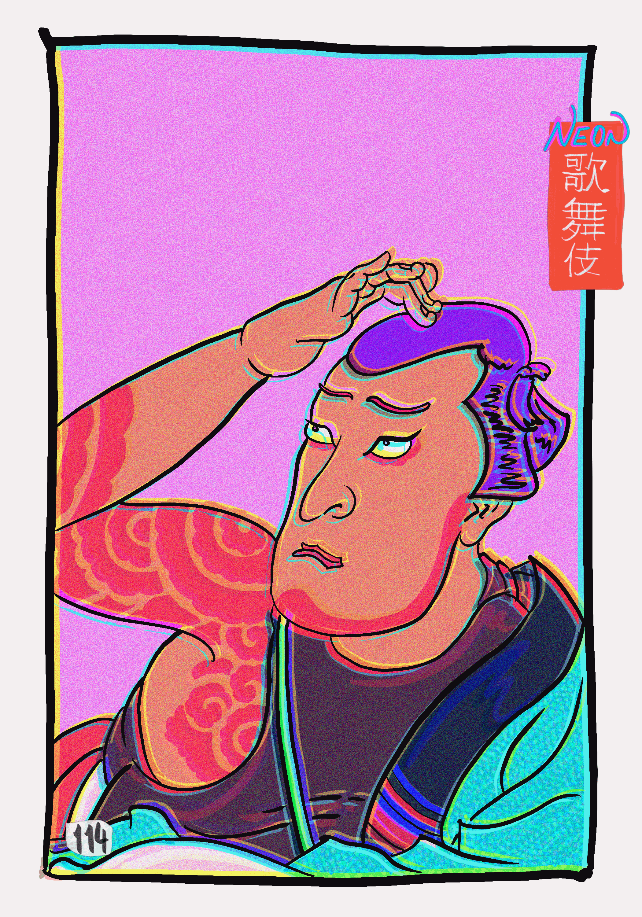Neon Kabuki #114
