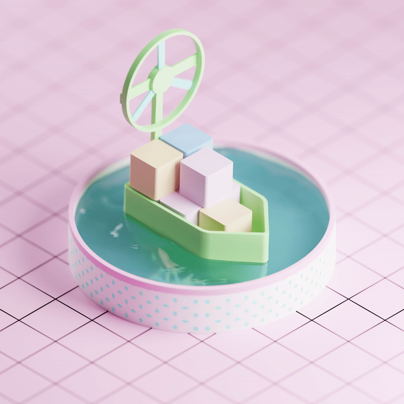 Tiny boat