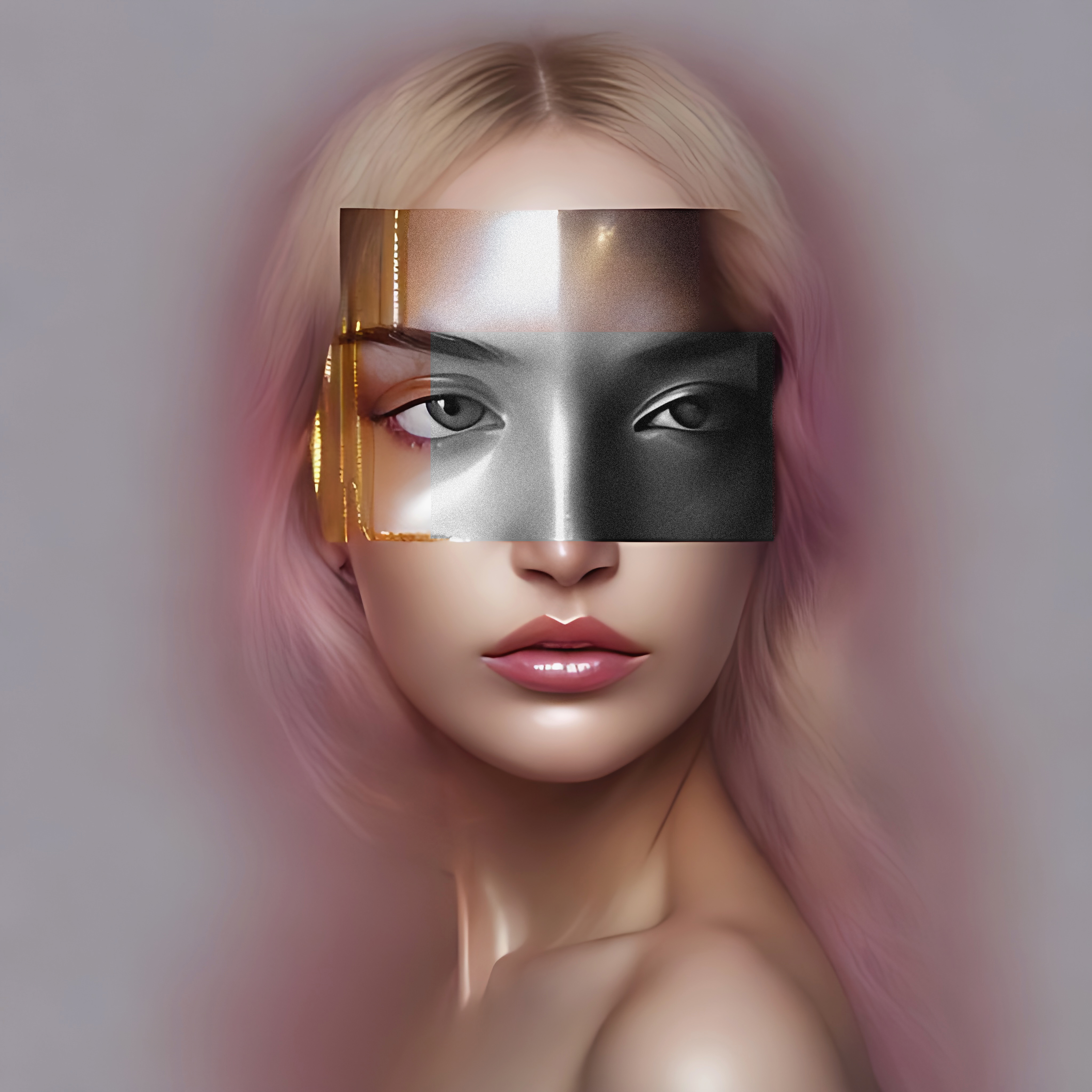 AI Self Portrait #1 by Jessica Yatrofsky #36/1000