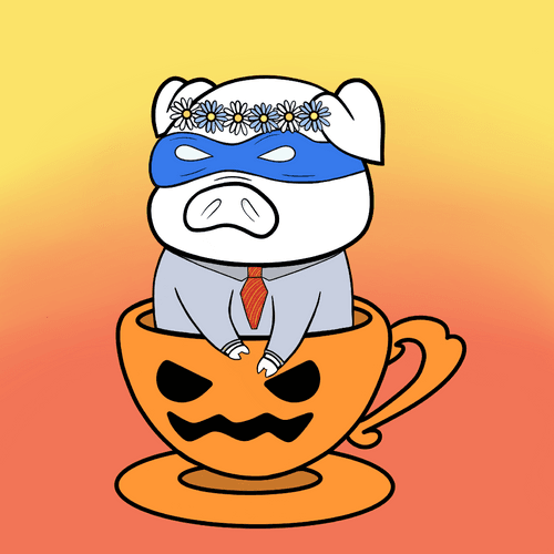 Lucky Teacup Piggy Club #1349