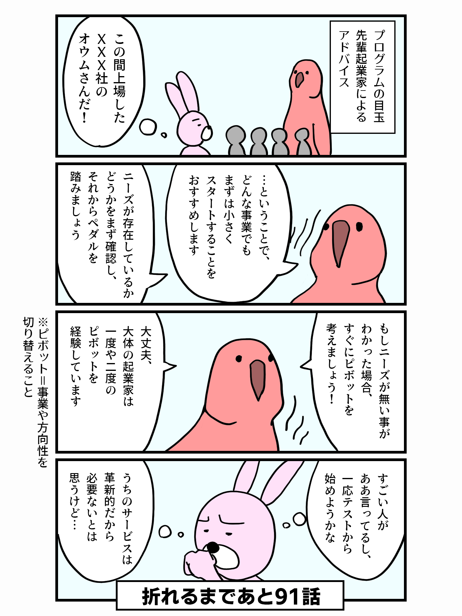 100話で心折れるスタートアップ #9