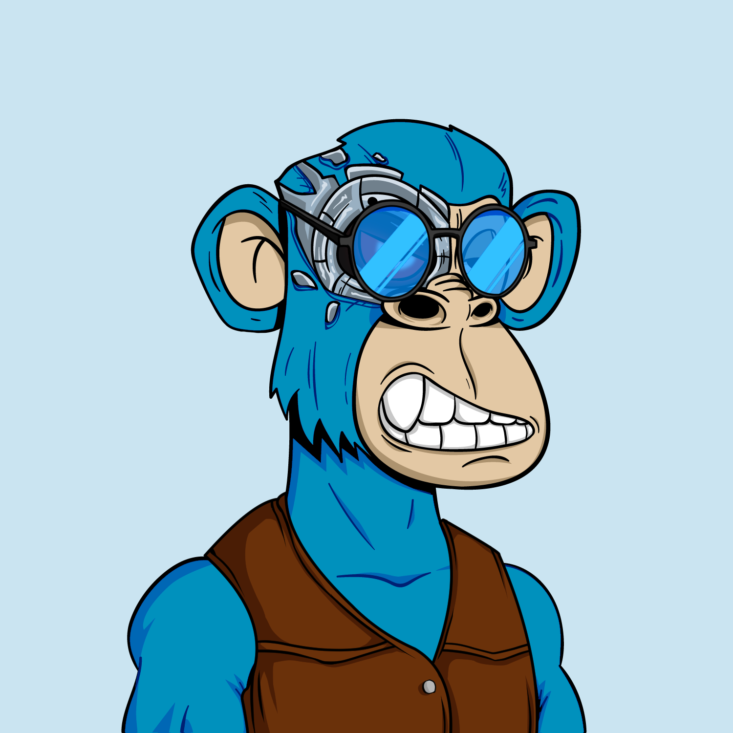 Cyborg Ape Dynasty #3256
