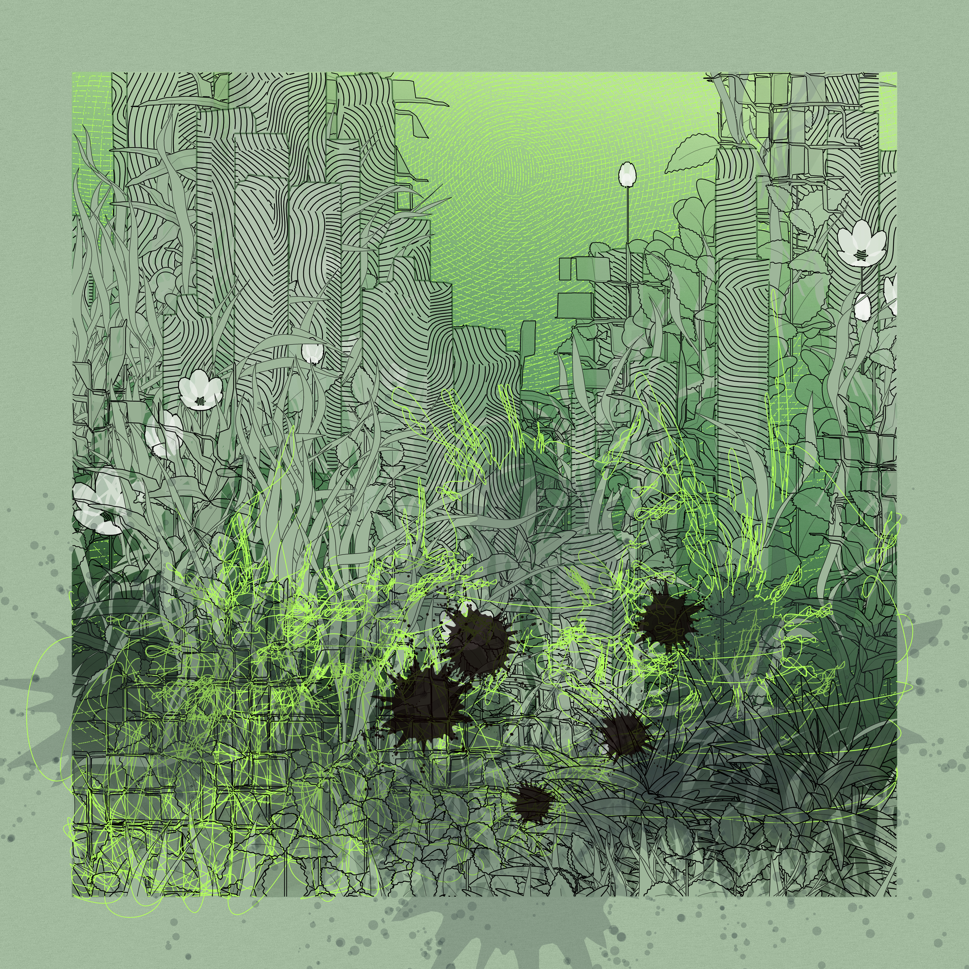 Landscape with Carbon Capture #6768